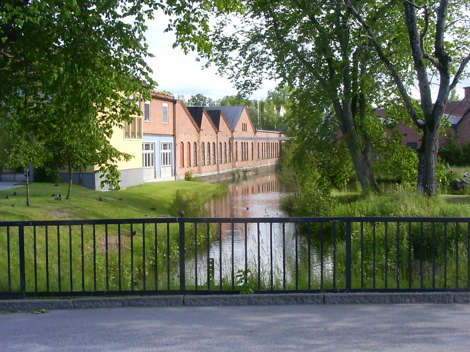 Photo showing: Åtvidaberg, industrial buildings