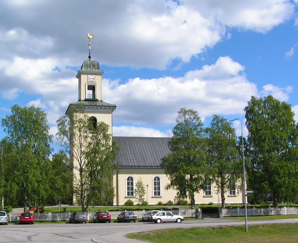 Photo showing: Church of Sävar, Sweden