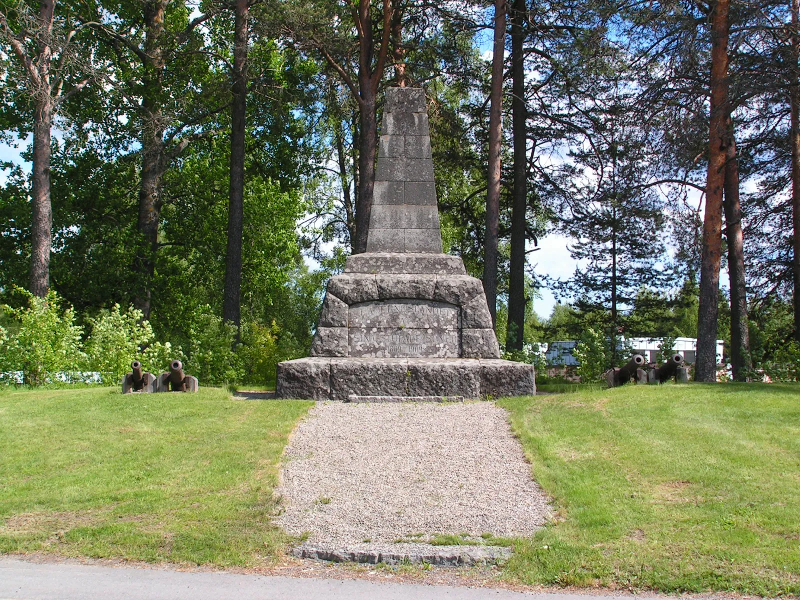 Photo showing: Memorial of Battle of Sävar, Sweden