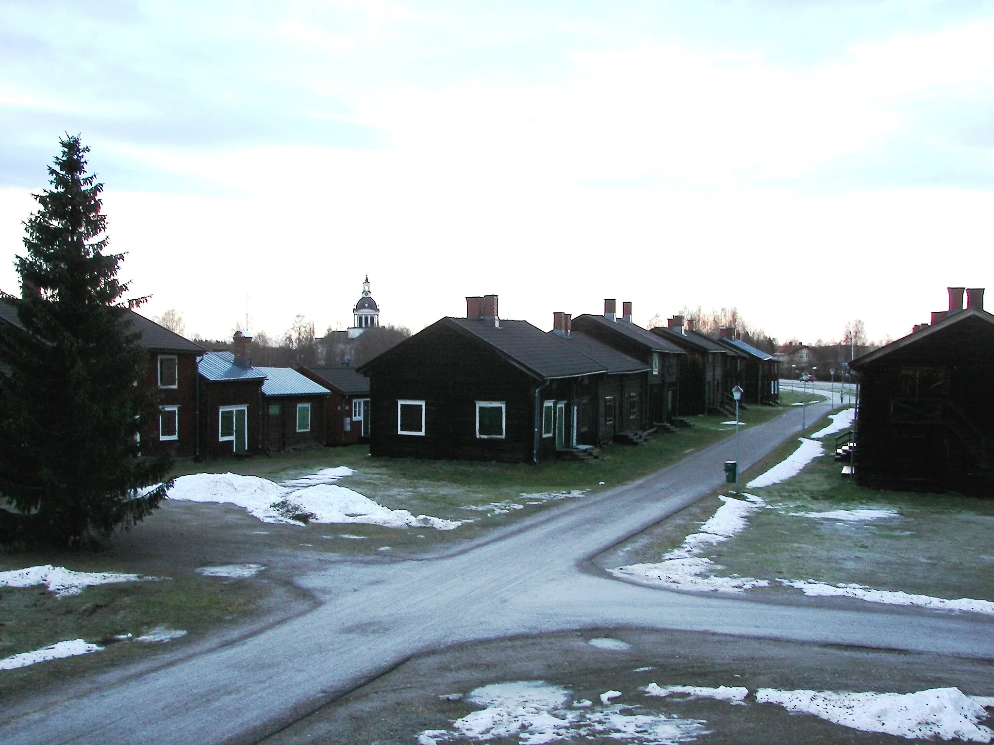 Photo showing: Bonnstan (Farmertown) in Skellefteå