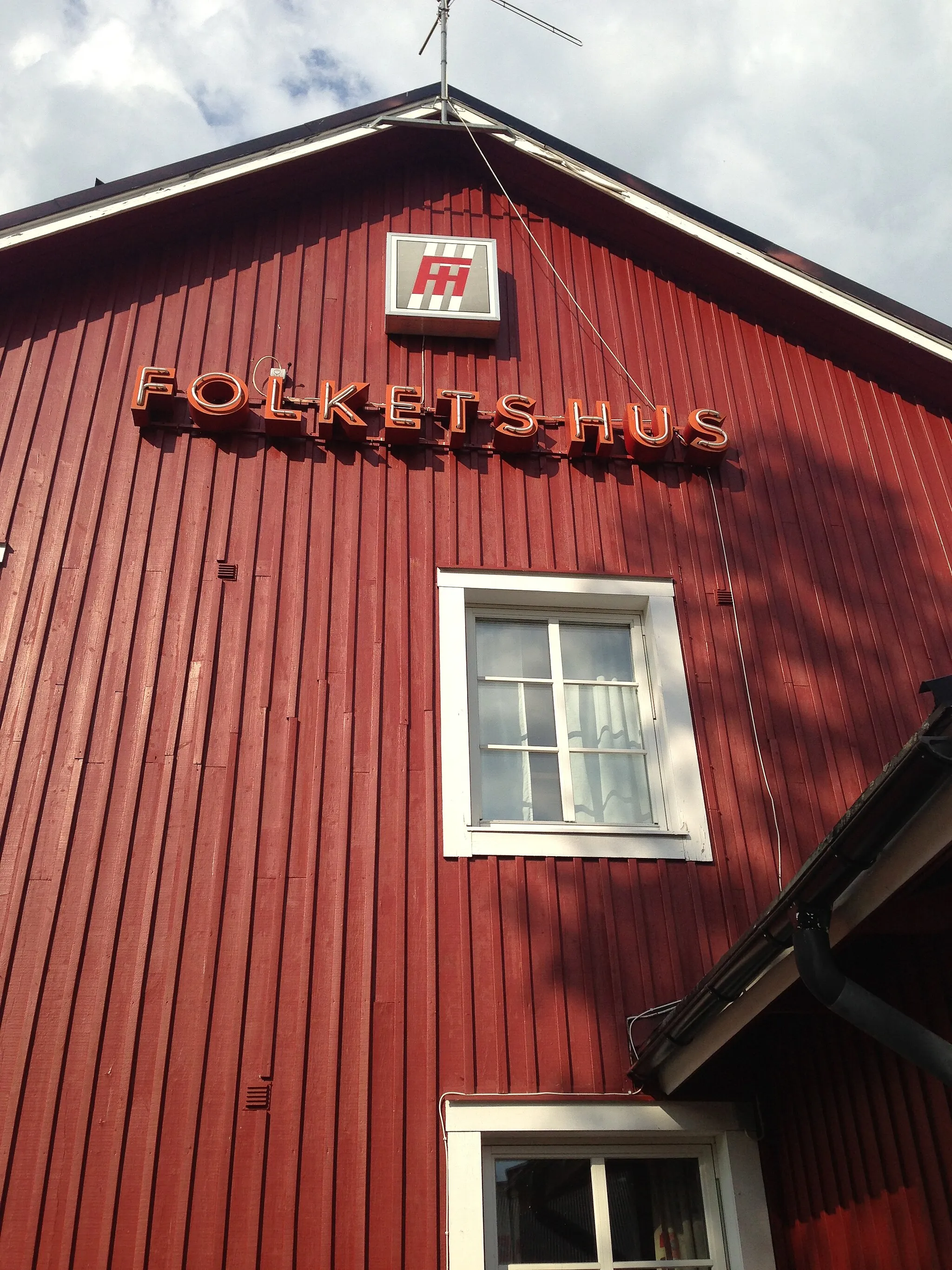 Photo showing: Folkets Hus Gunnarsbyn