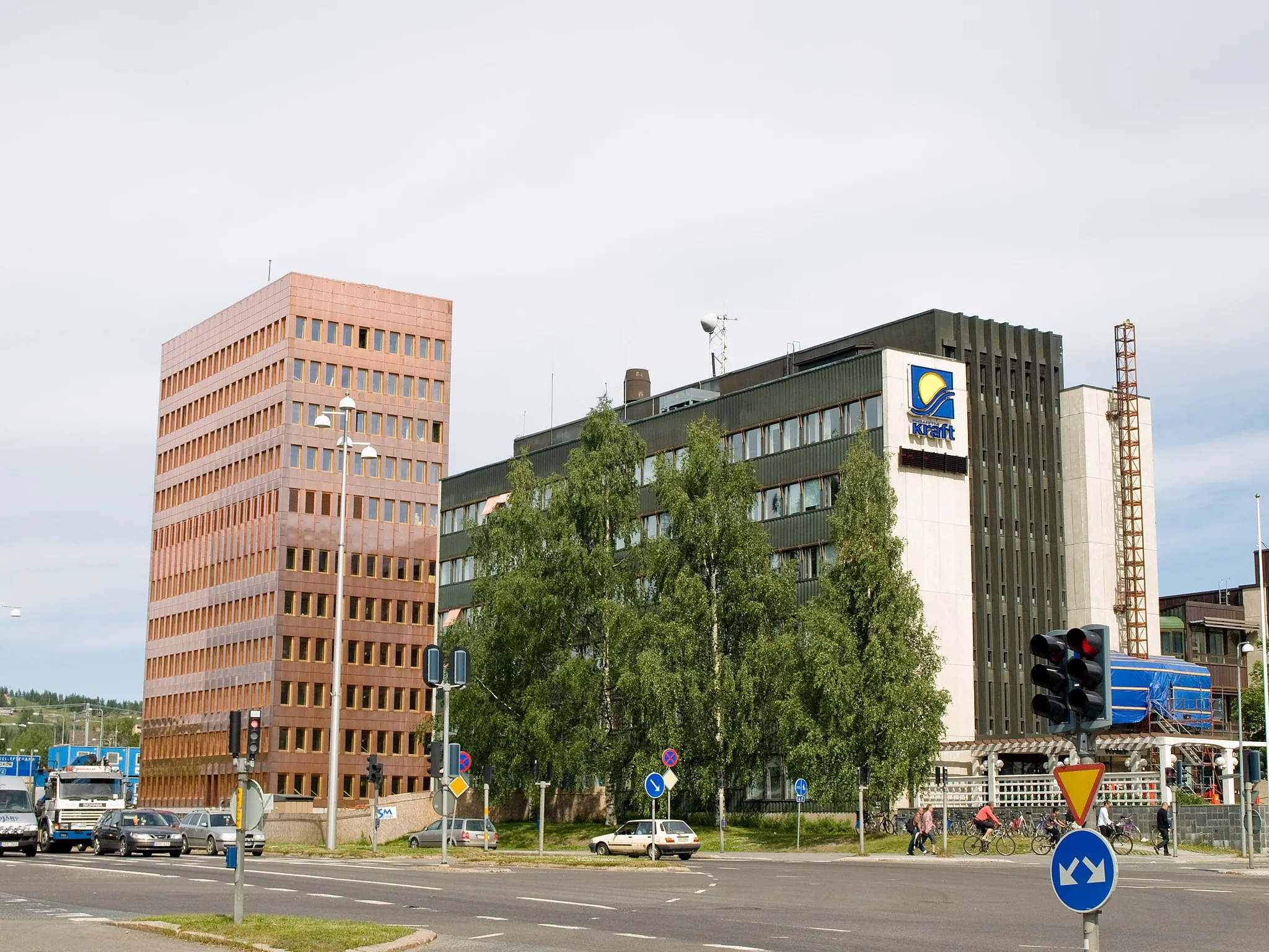 Photo showing: The Skellefteå Kraft building in Skellefteå, Sweden.