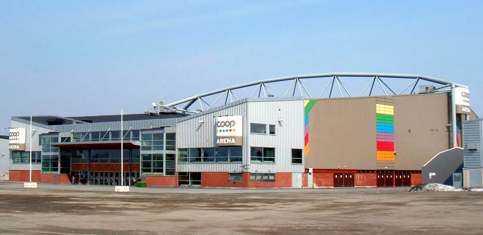 Photo showing: Coop Arena in Luleå, Sweden