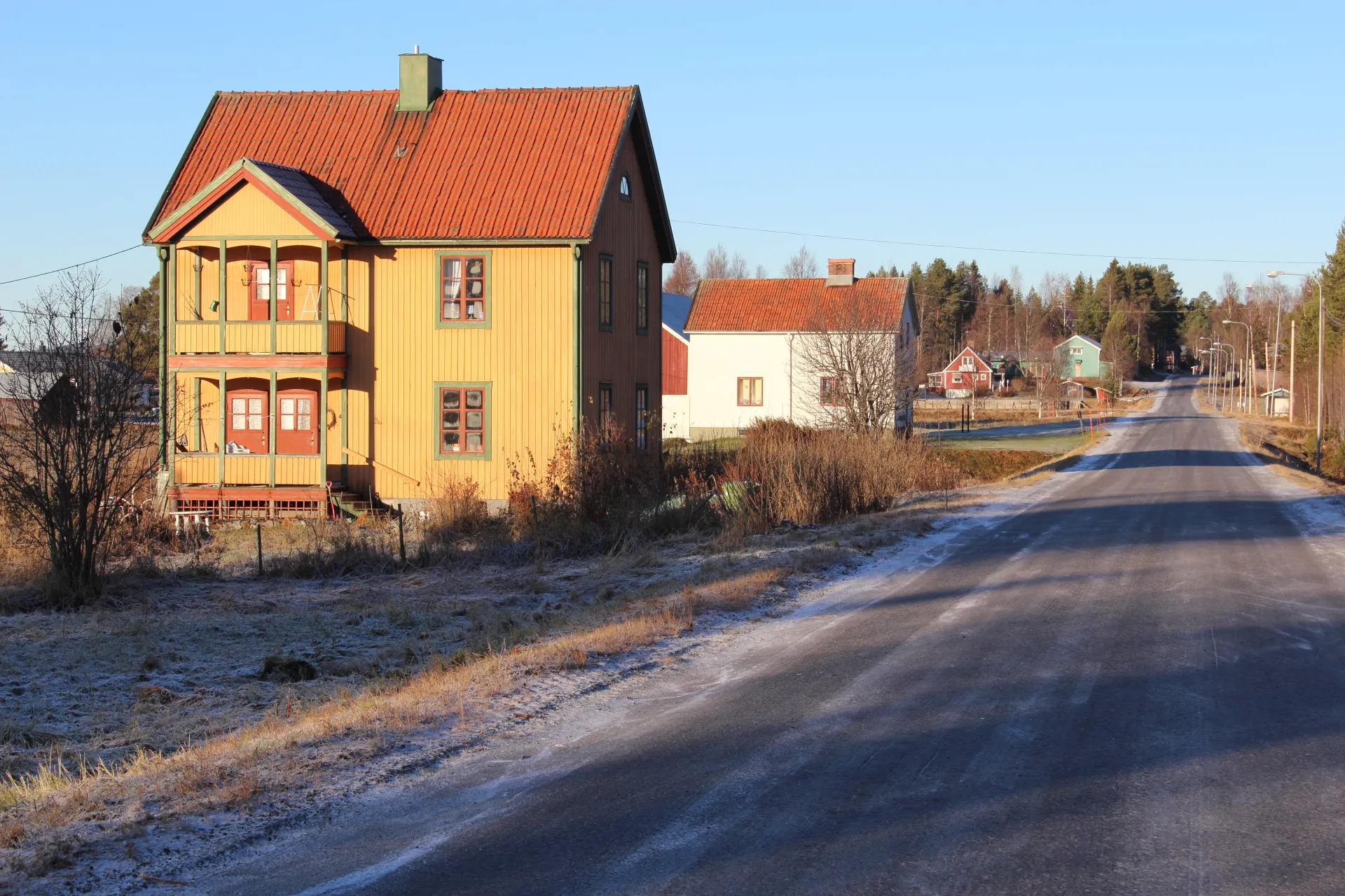 Photo showing: Vacker höstdag i Skivsjö