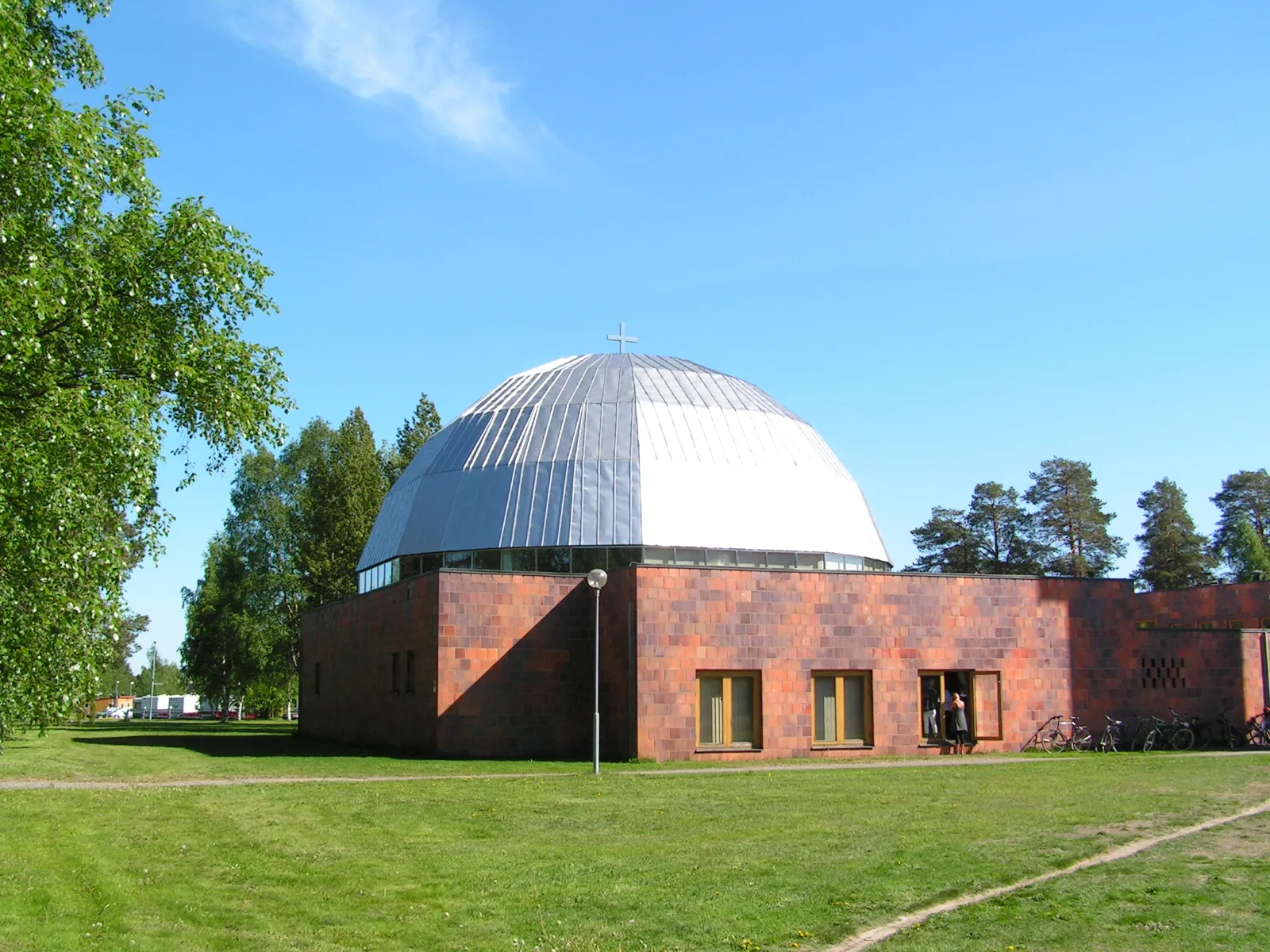 Photo showing: Church of Mjölkudden, Luleå, Sweden