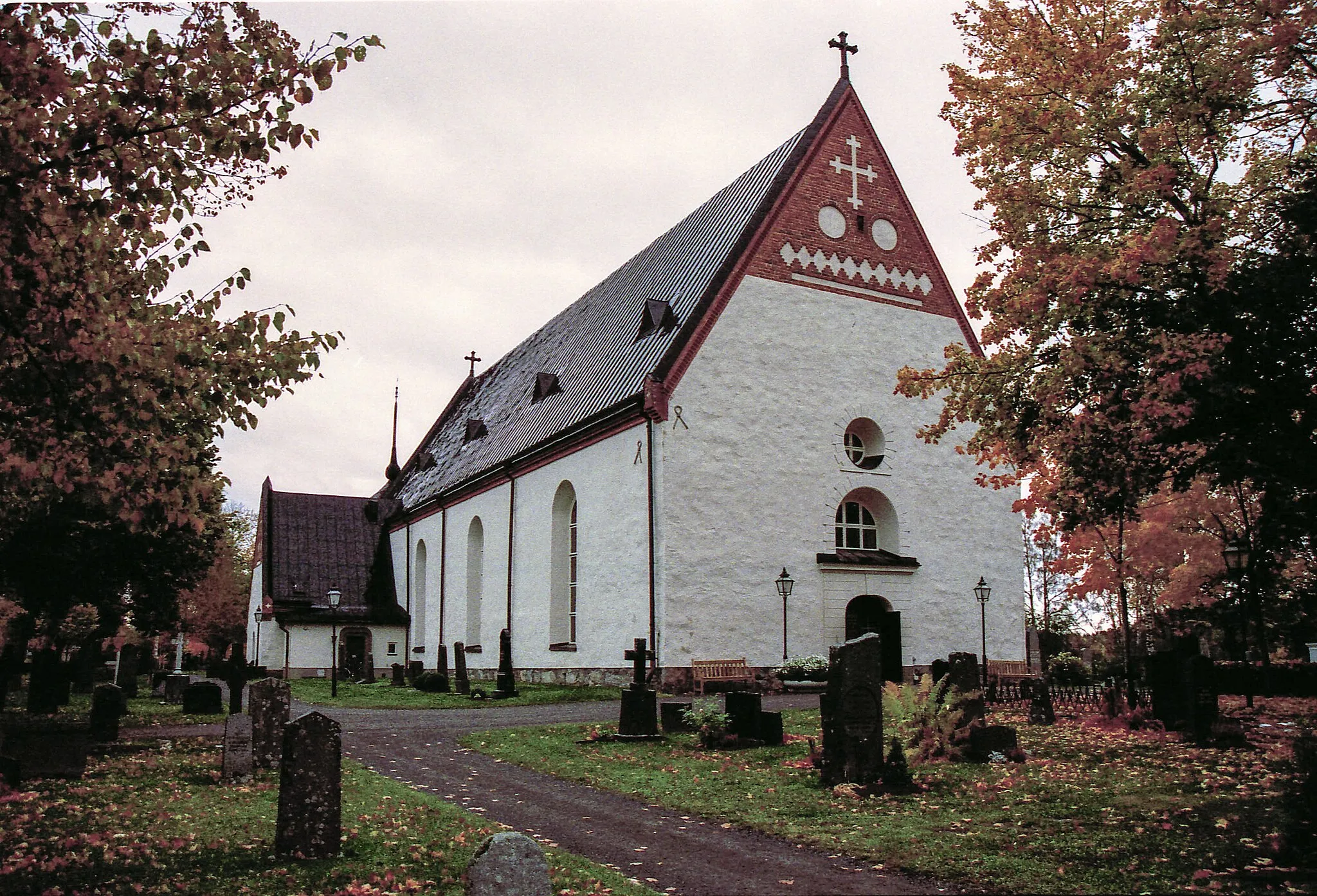 Photo showing: Backens church in Umeå Sweden.
