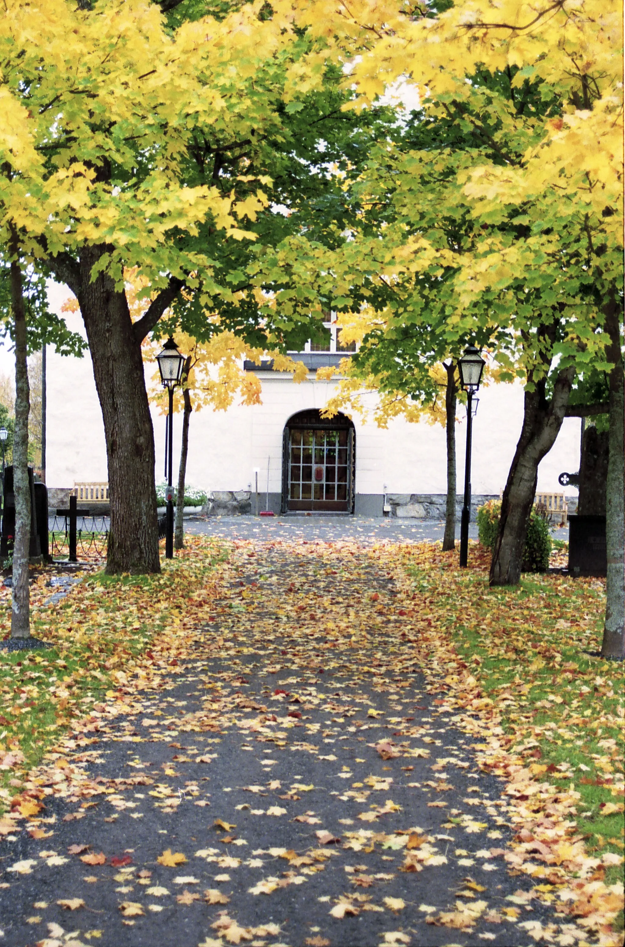 Photo showing: Backens church in Umeå Sweden.