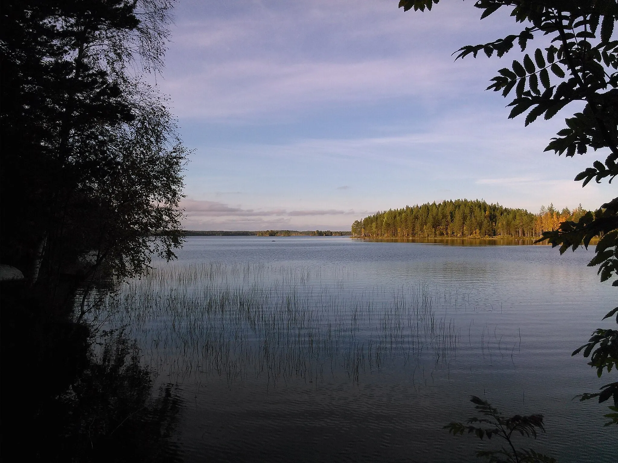 Photo showing: Bäcksjön i Umeå kommun.