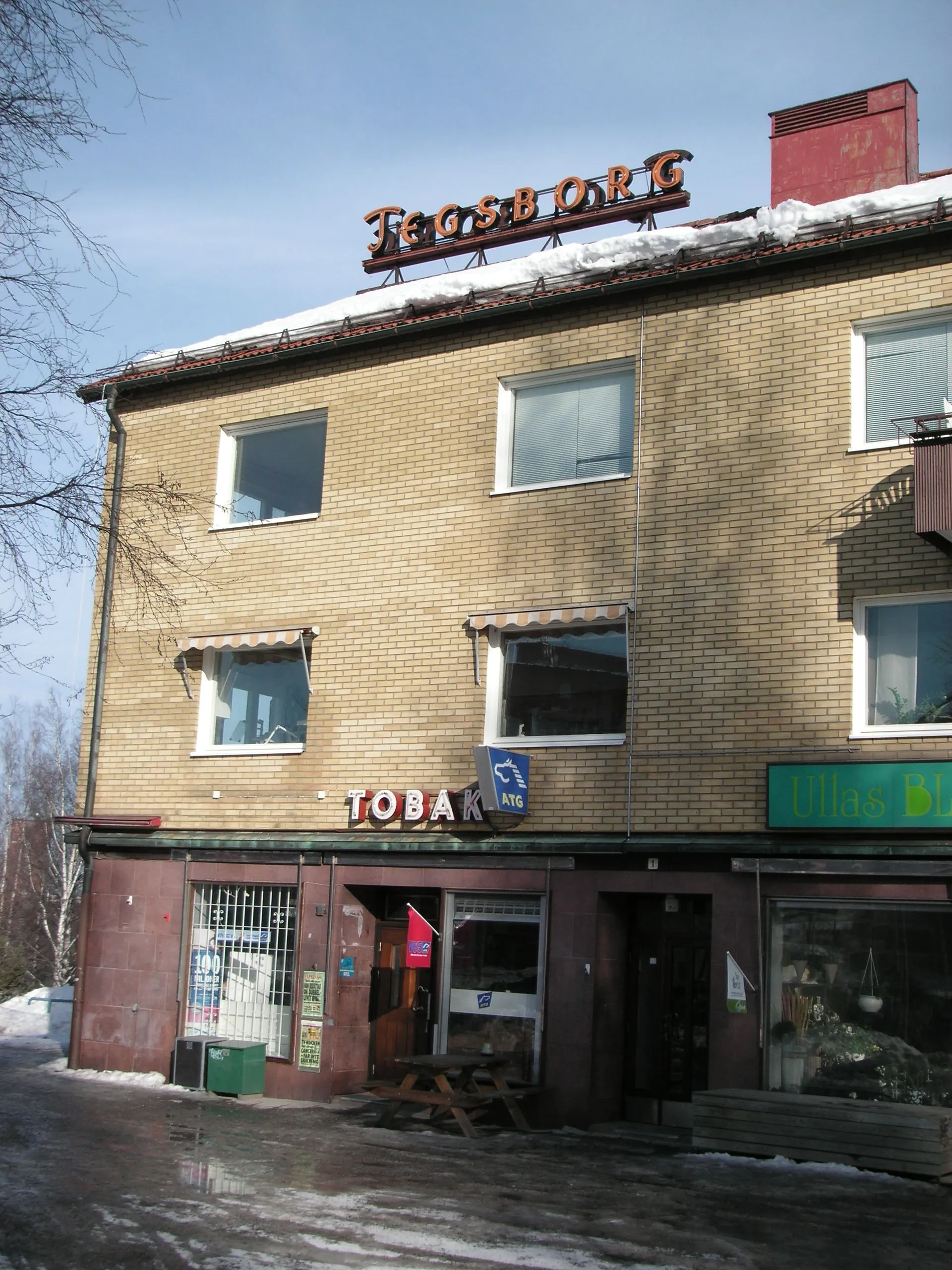 Photo showing: Tegsborg building in Umeå, Sweden.