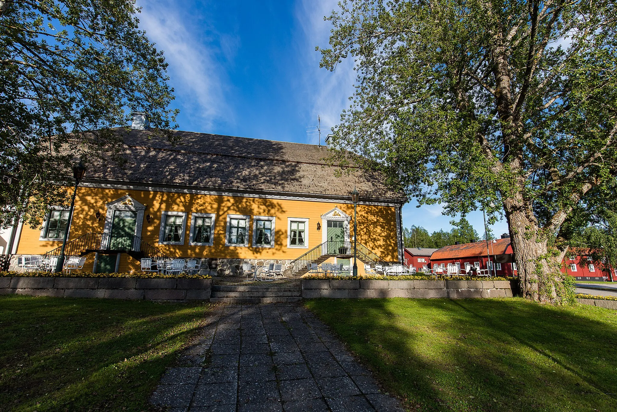 Photo showing: Sävargården was built in 1806 but in 1921 was moved to Gammlia in Umeå.