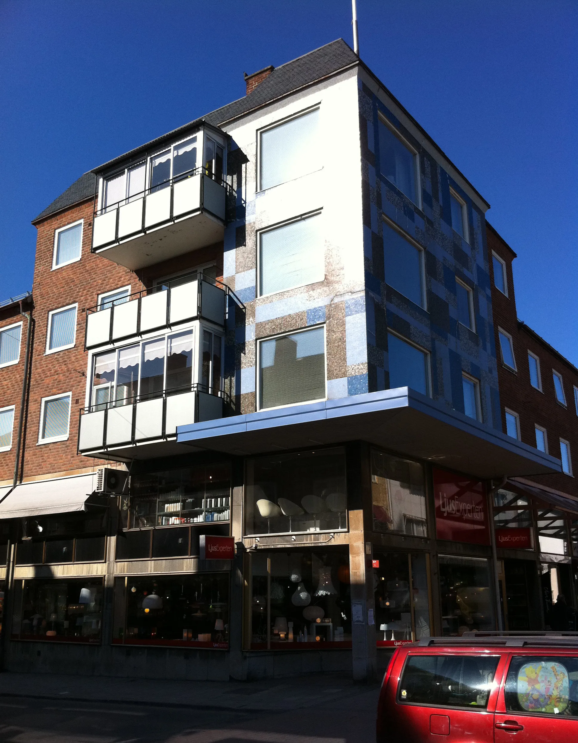 Photo showing: Former Drugstore in central Skellefteå