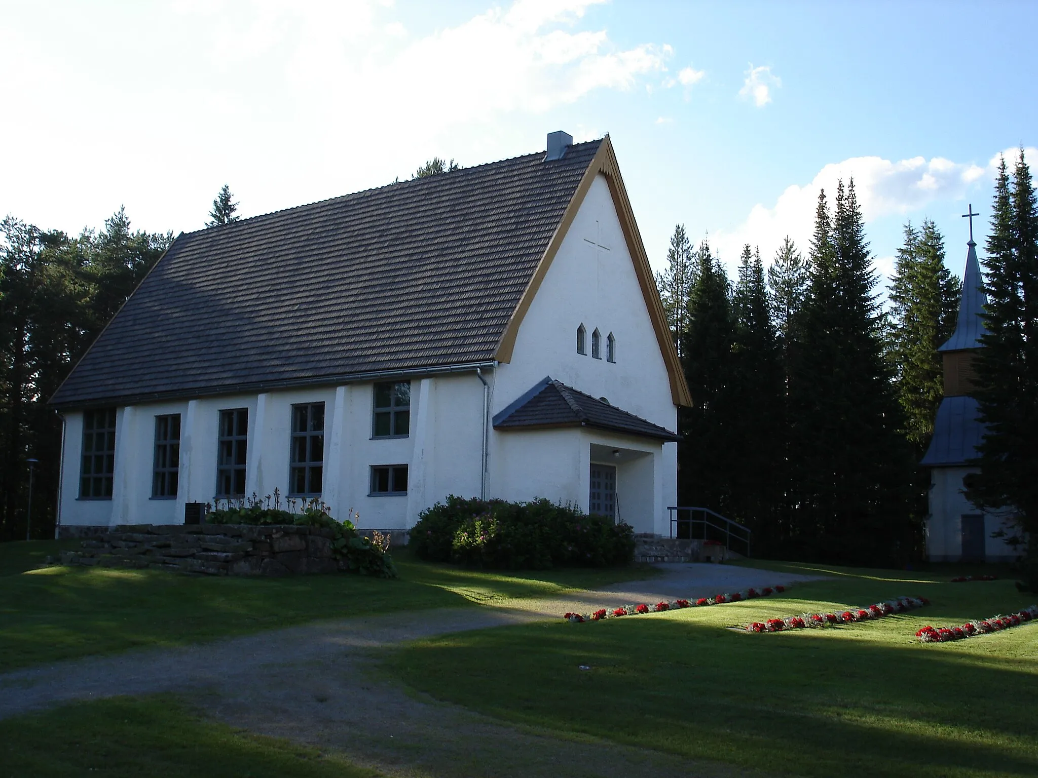 Photo showing: Turtola Church in Pello, Finland