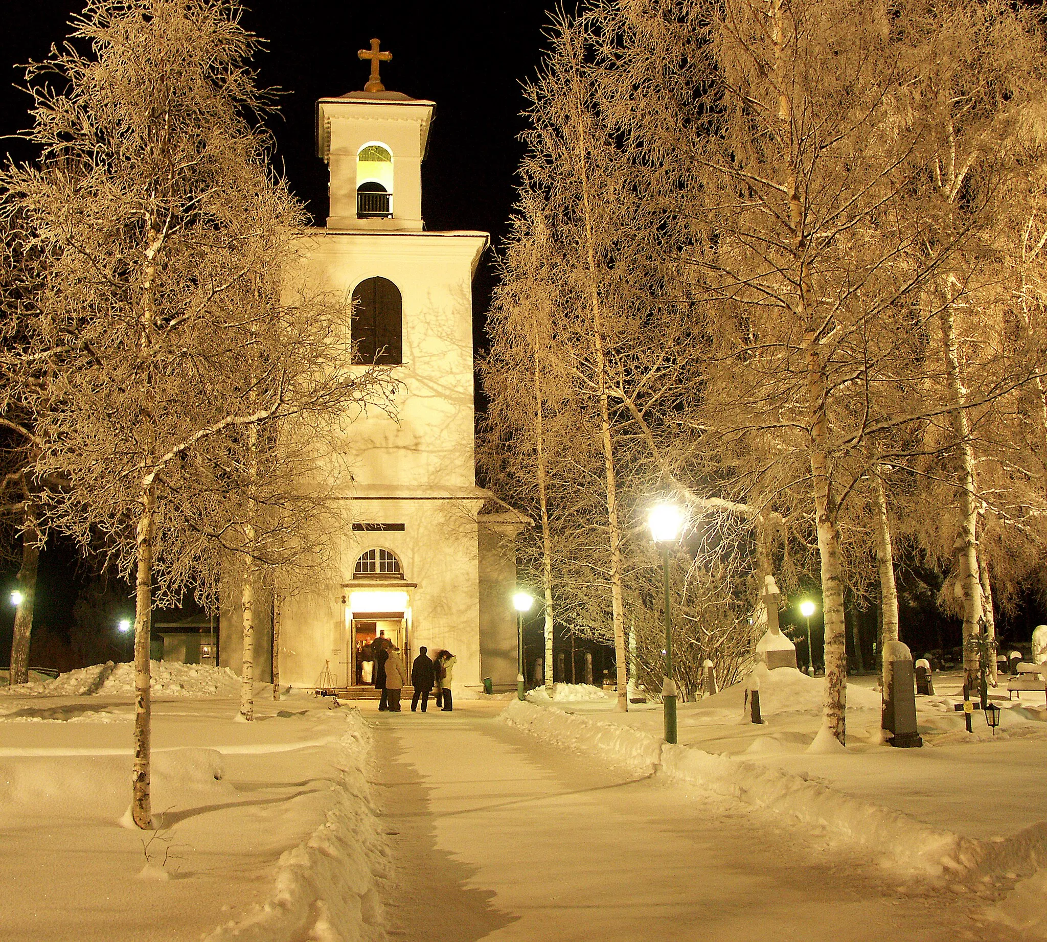 Photo showing: Lycksele Church, diocese of Luleå, Church of Sweden.