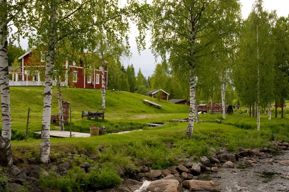 Photo showing: Svensbylijda in Svensbyn, Piteå Municipality, Norrbotten County, Sweden