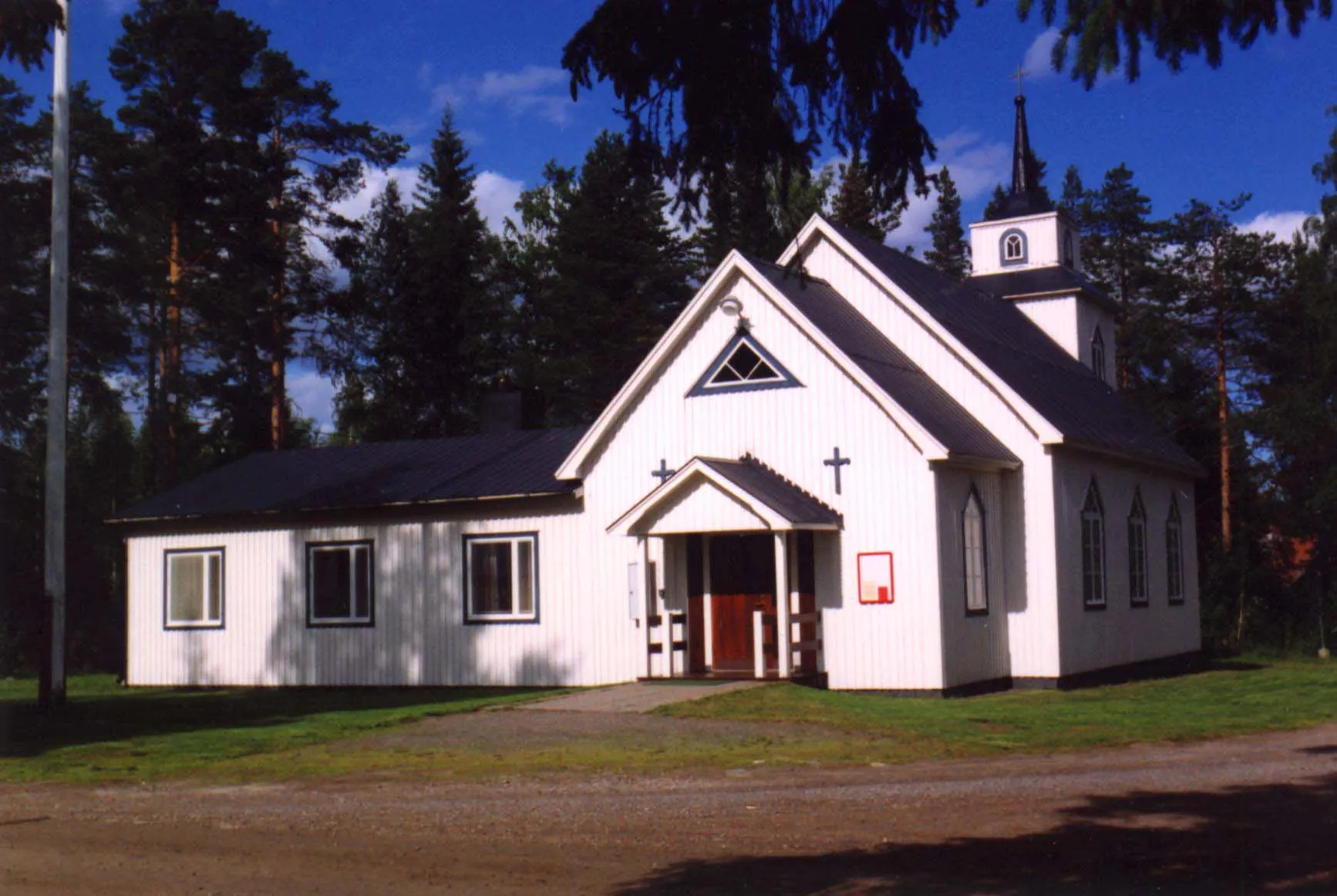 Photo showing: Bönhuset i Östra Falmark, Skellefteå, Sverige