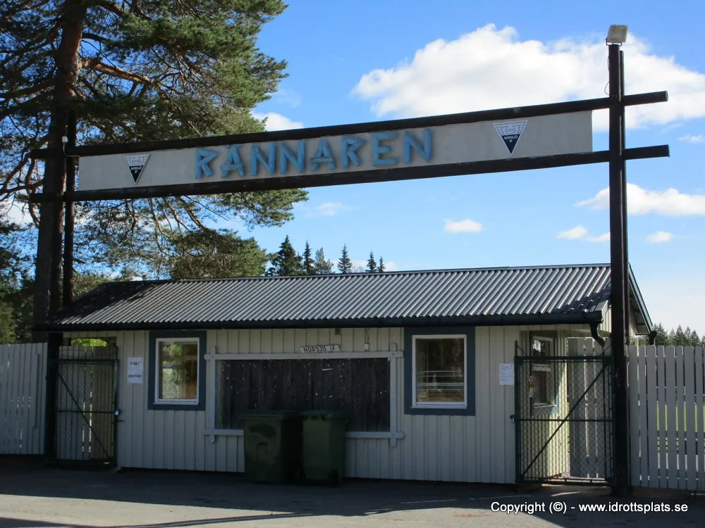 Photo showing: Idrottsplatsen Rännaren, hemmaplan för Norsjö IF