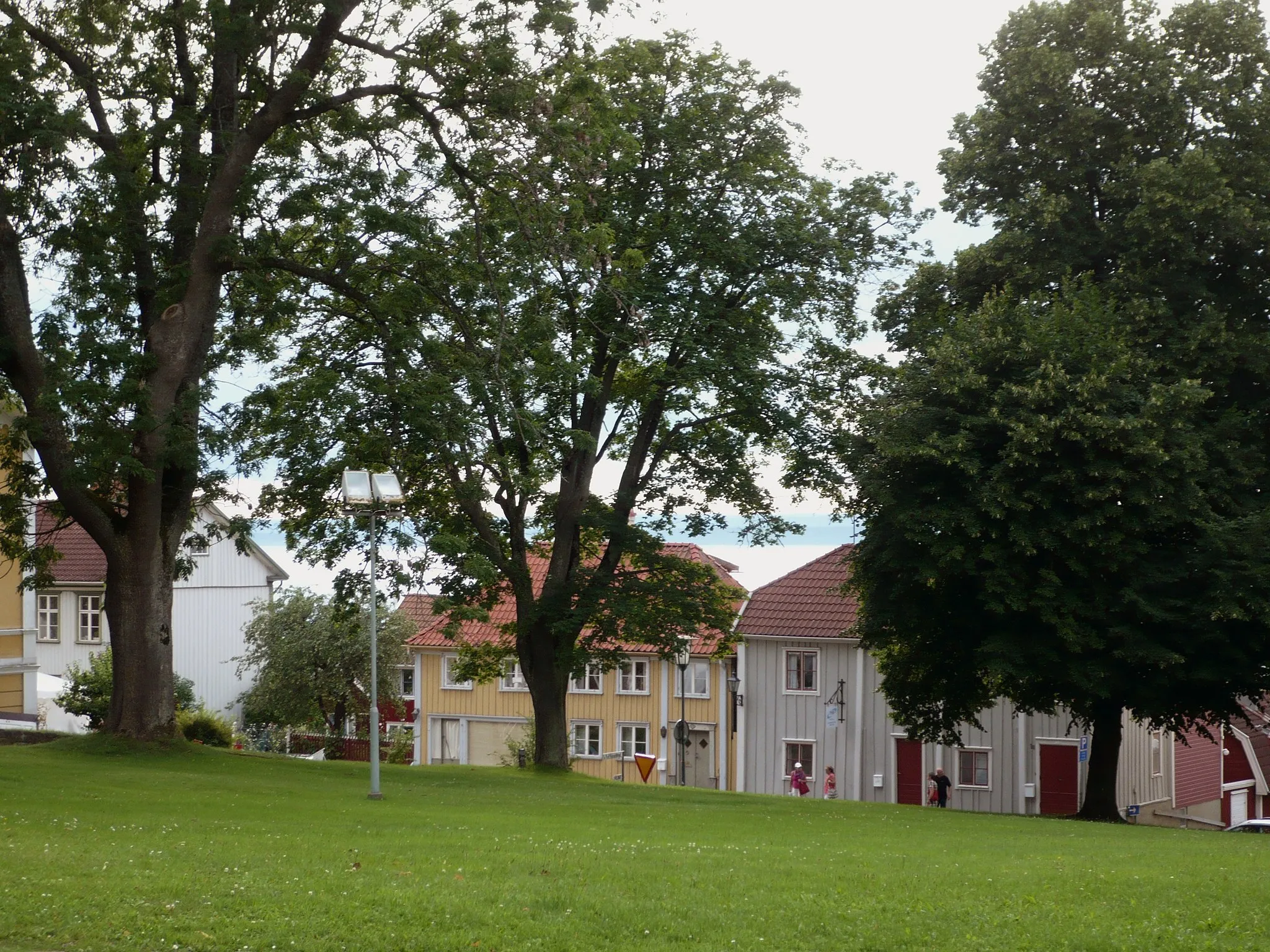 Photo showing: Main street seen from church