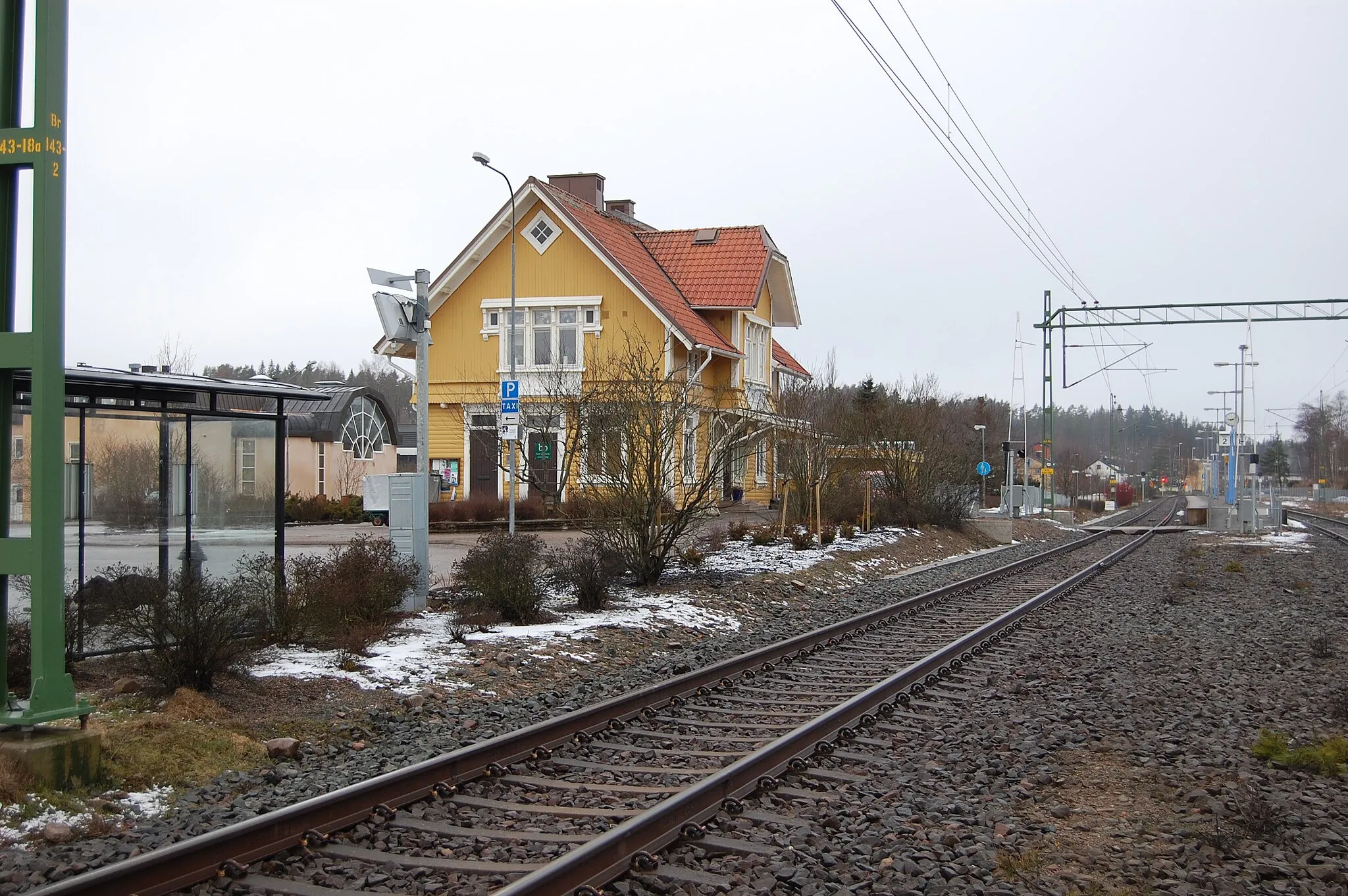 Photo showing: Gnosjö railway station