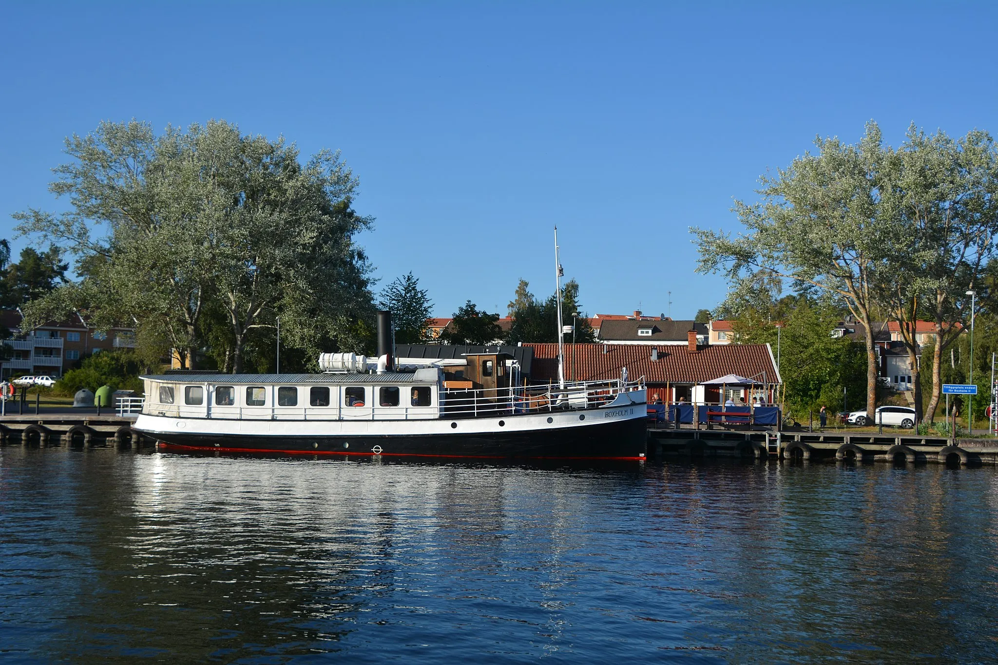 Photo showing: S/S Boxholm II, Tranås hamn