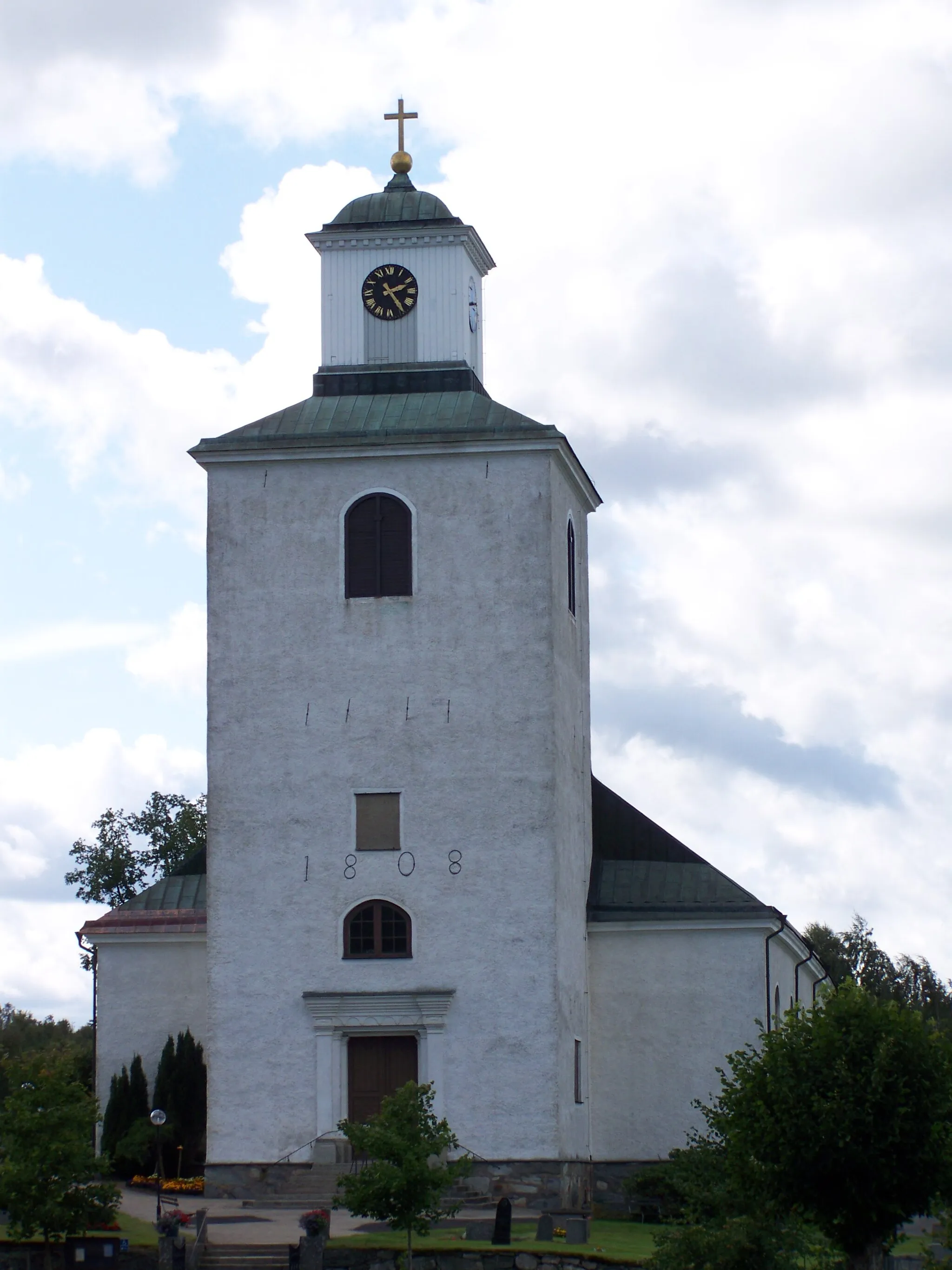 Photo showing: In Schweden.

Urshult, Kirche