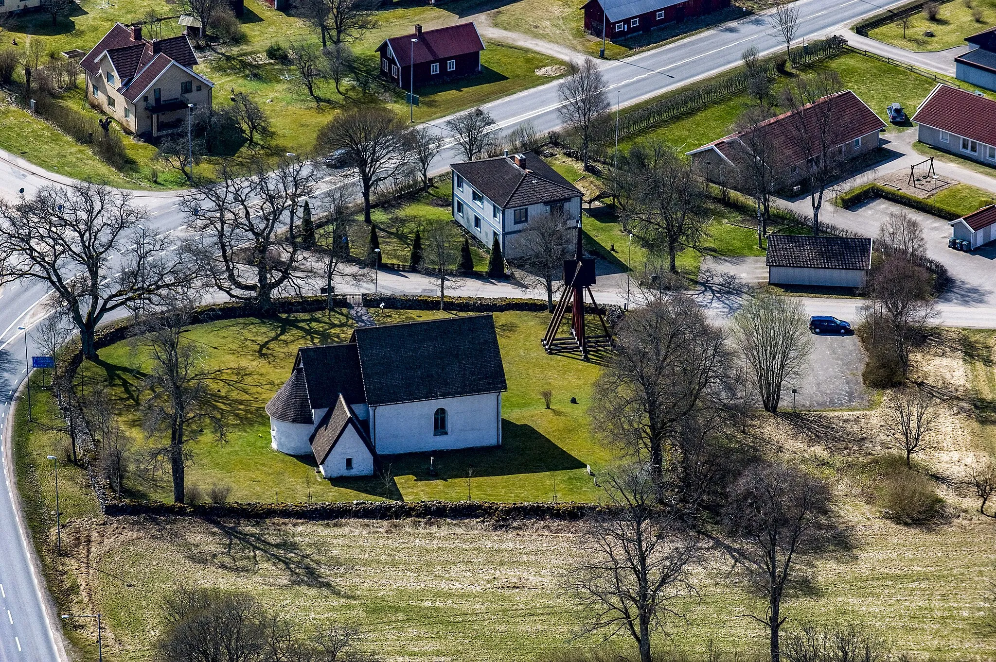 Photo showing: in the RAÄ buildings database.