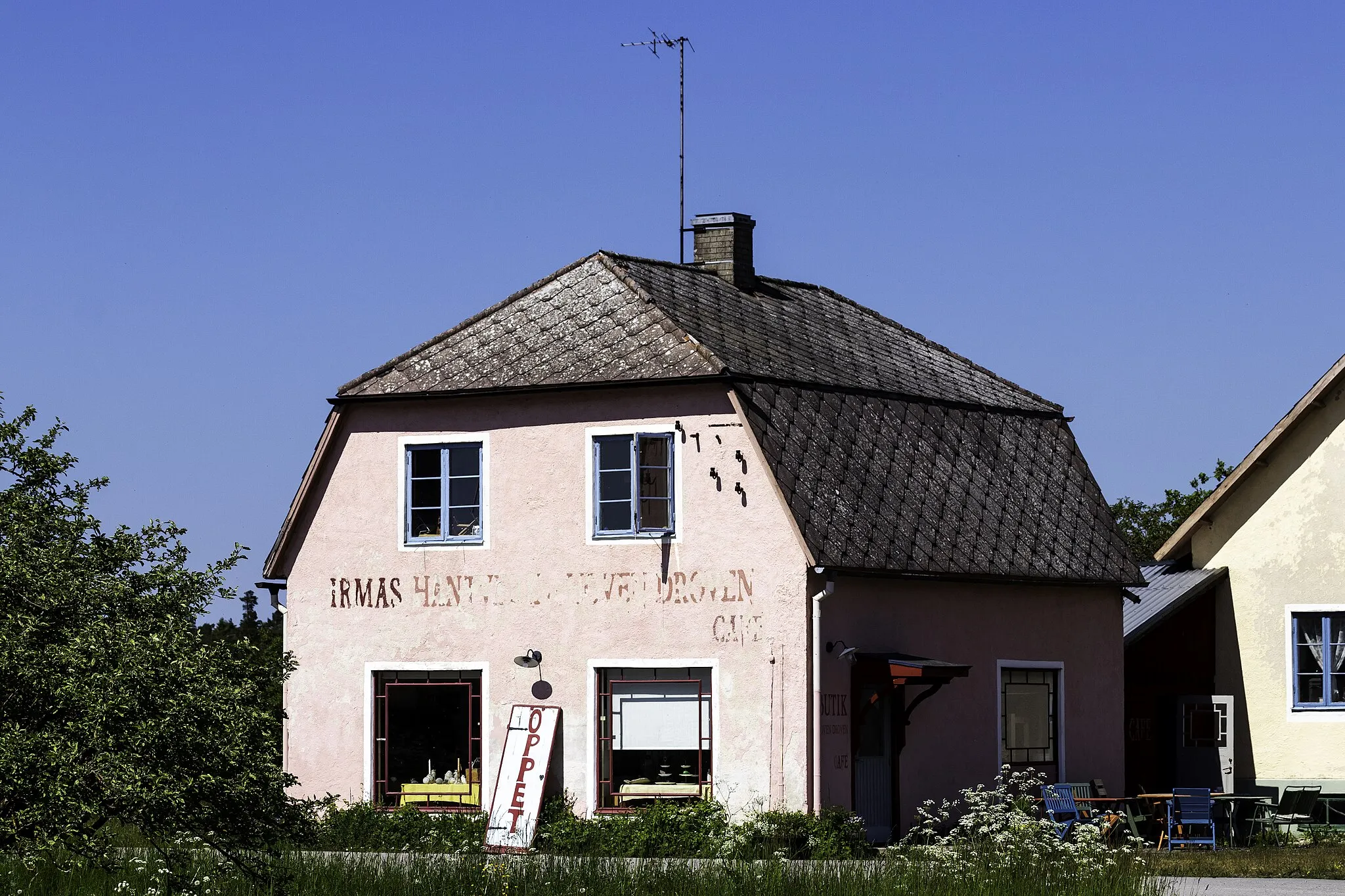 Photo showing: Irmas Café en Ekeby, Gotland.
