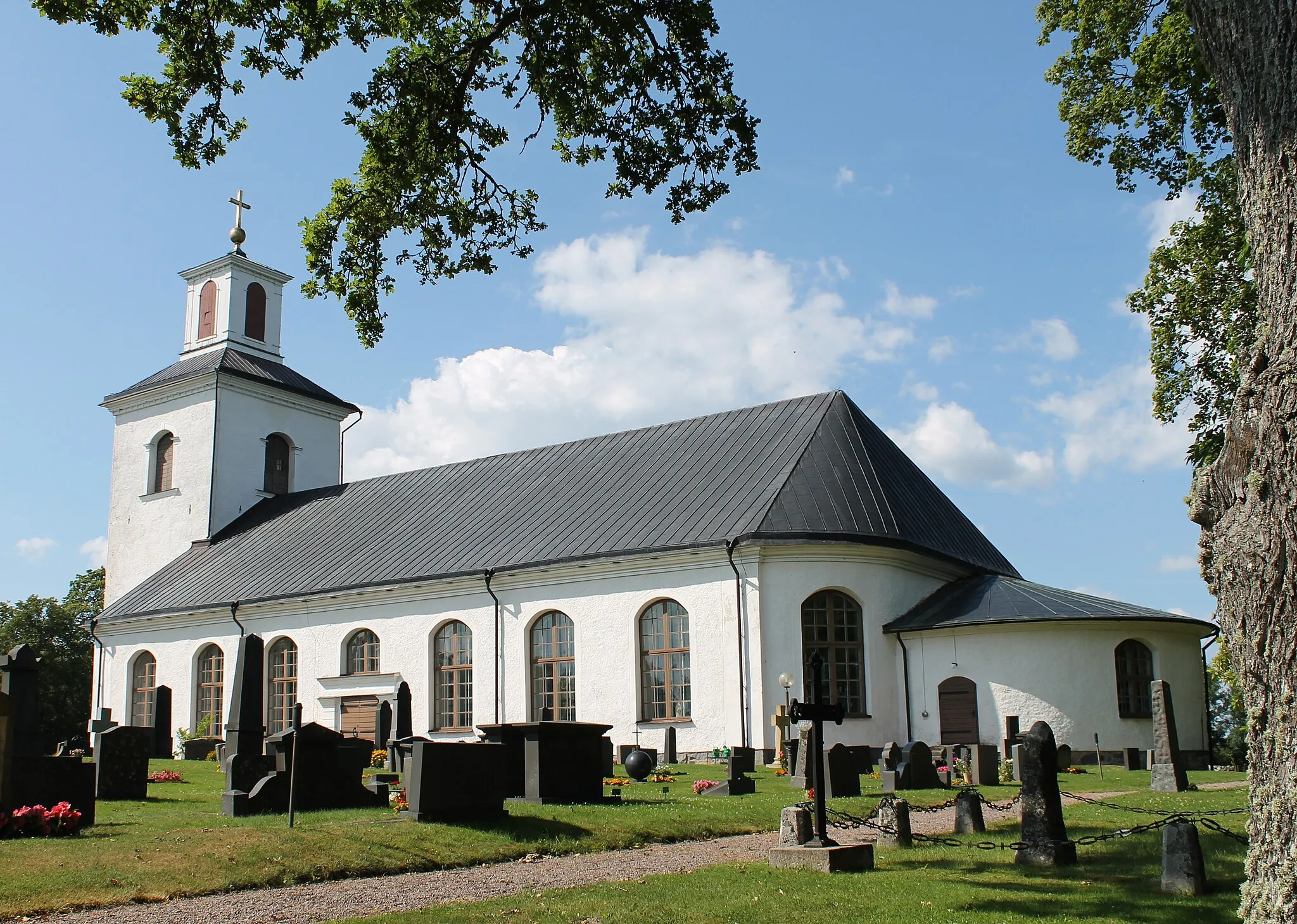 Photo showing: Hjortsberga Church.Exterior.