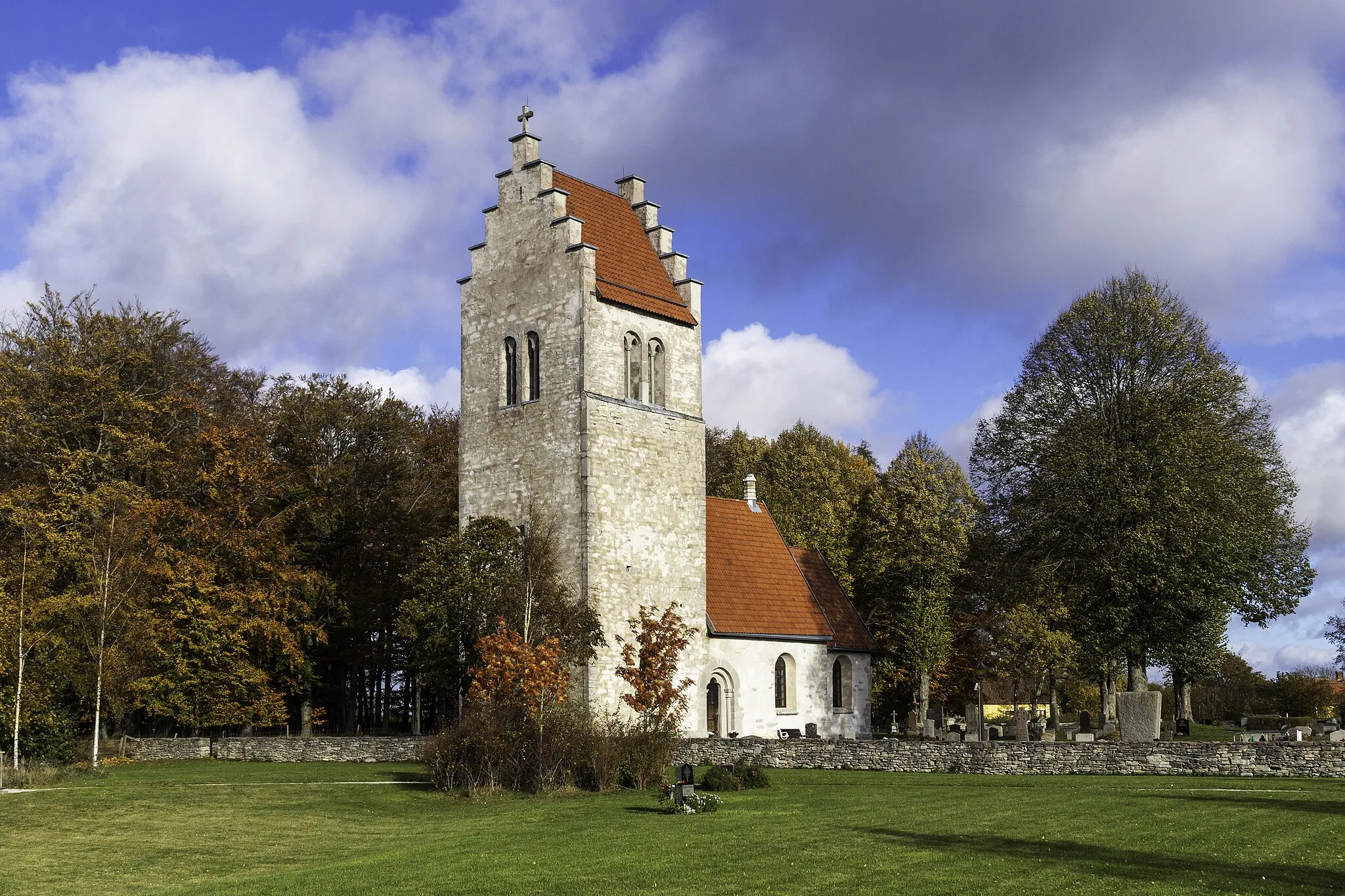 Photo showing: Igrexa de Västerhejde, Gotland.