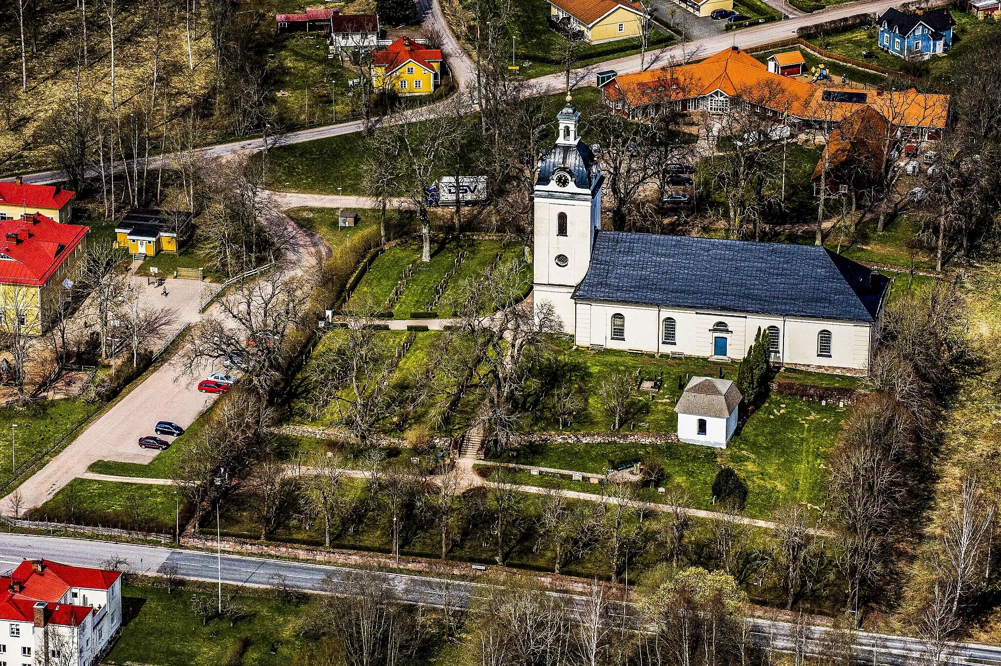 Photo showing: in the RAÄ buildings database.