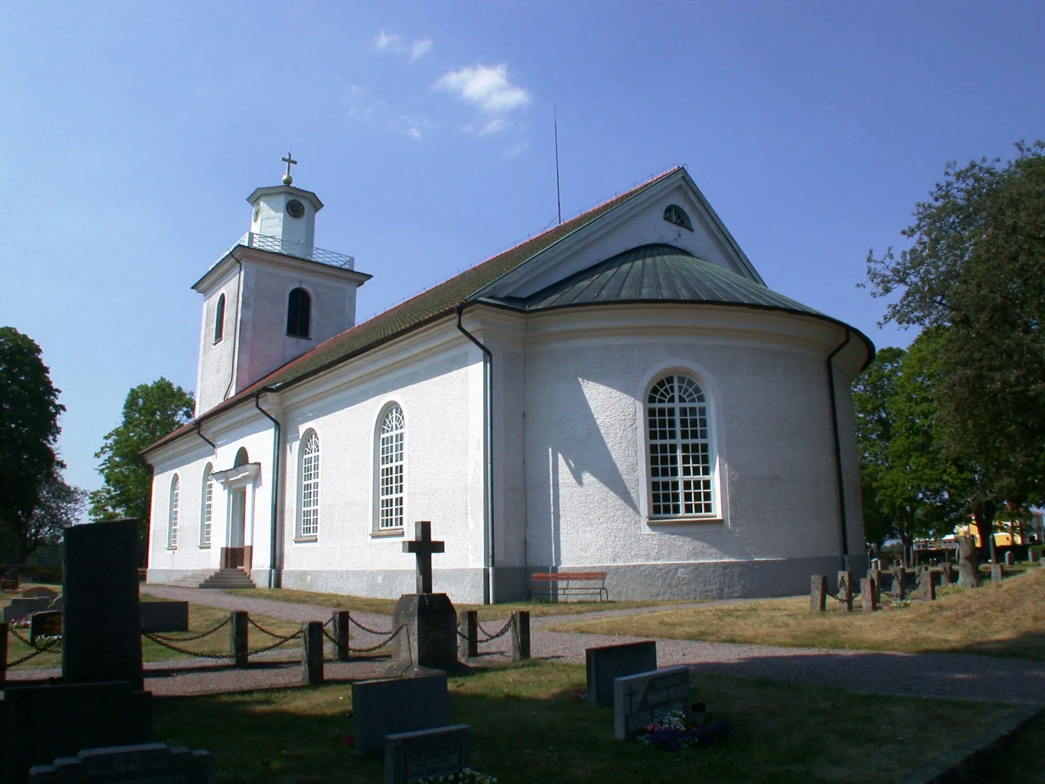 Photo showing: Bäckebo church, Nybro, Sweden.