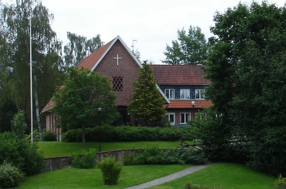 Photo showing: Sankt Andreas kyrka i Strömsnäsbruk i Markaryds kommun i Kronobergs län