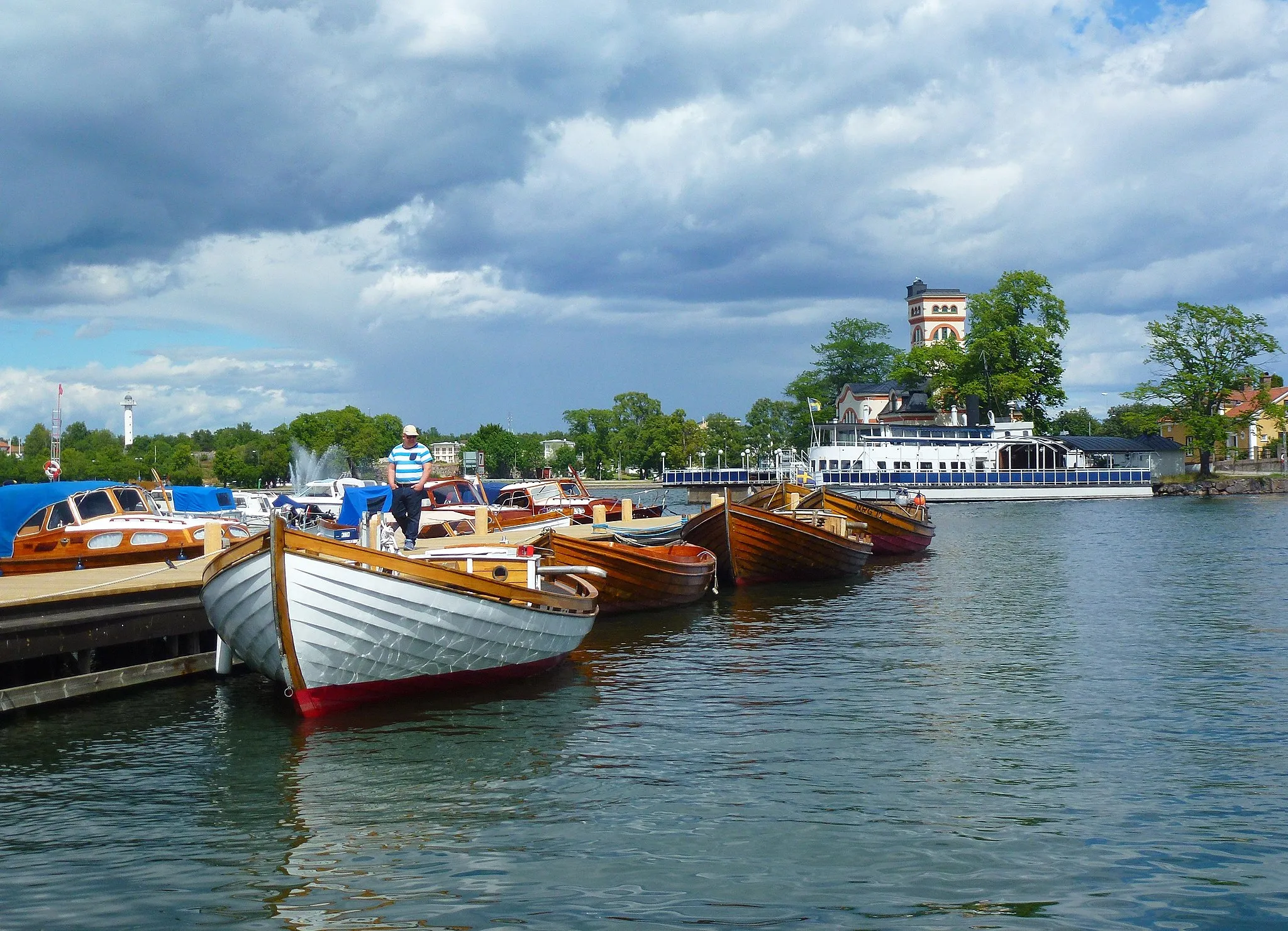 Photo showing: Västerviks hamn