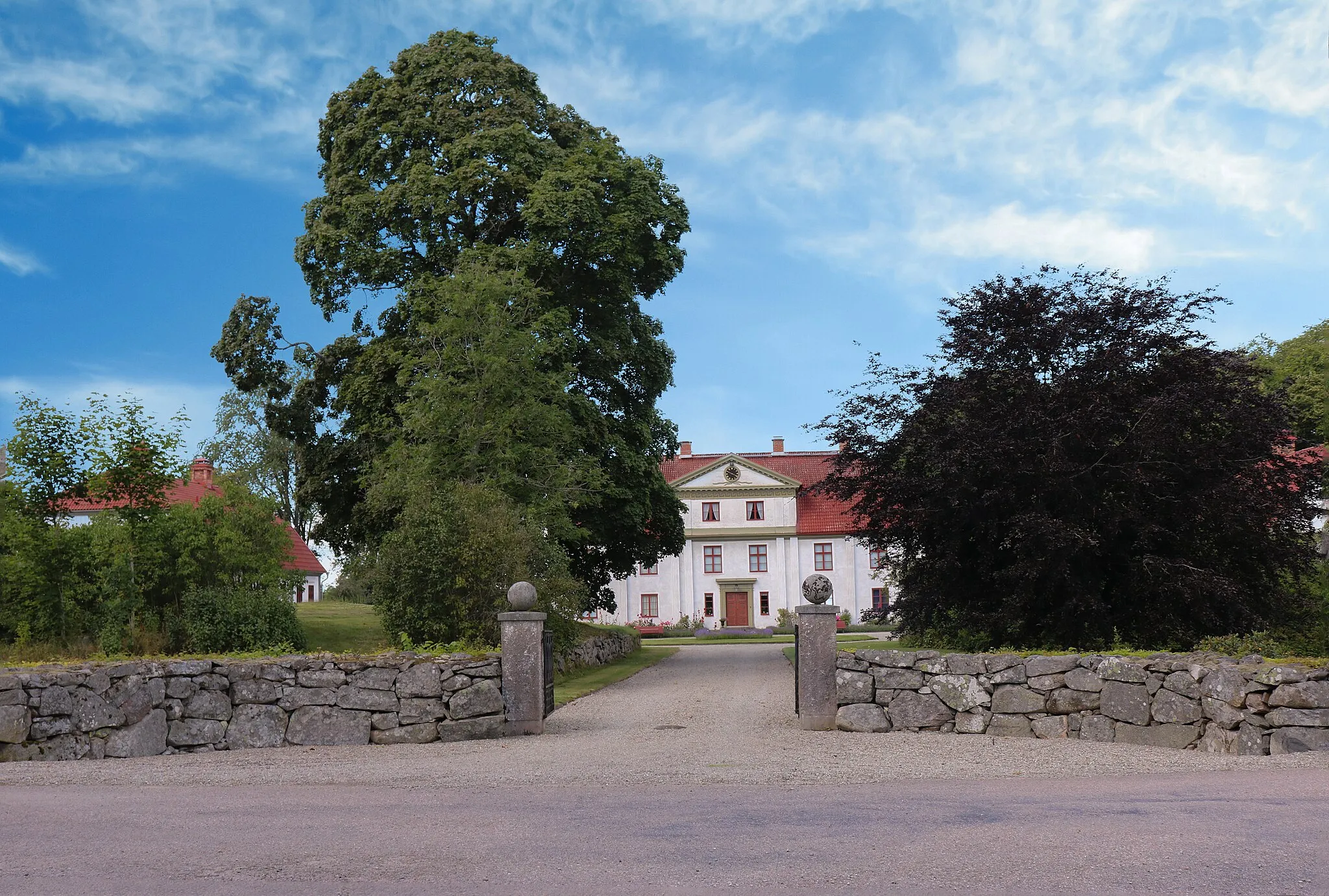 Photo showing: Lidhems säteri,Väckelsång,Tingsryds kommun. Herrgårdsbyggnaden.