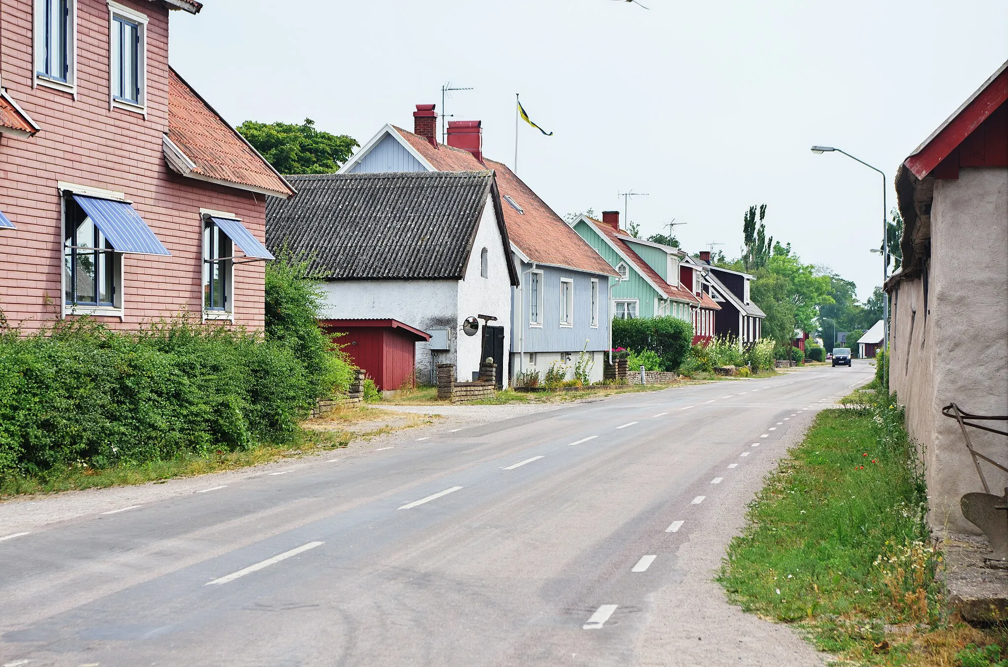 Photo showing: Byn Hulterstad i Mörbylånga kommun på Öland.