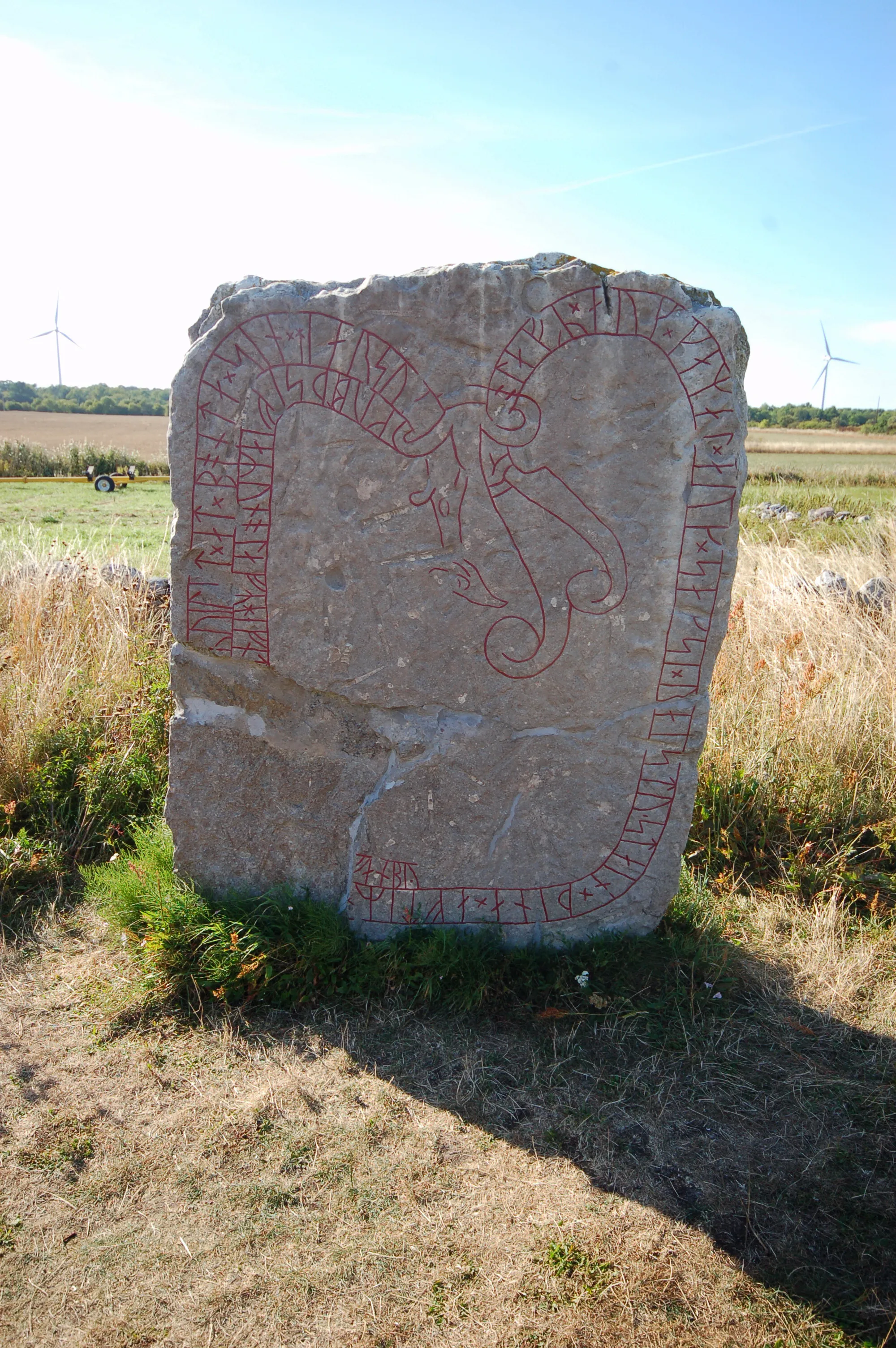 Photo showing: Lerkaka - Runenstein