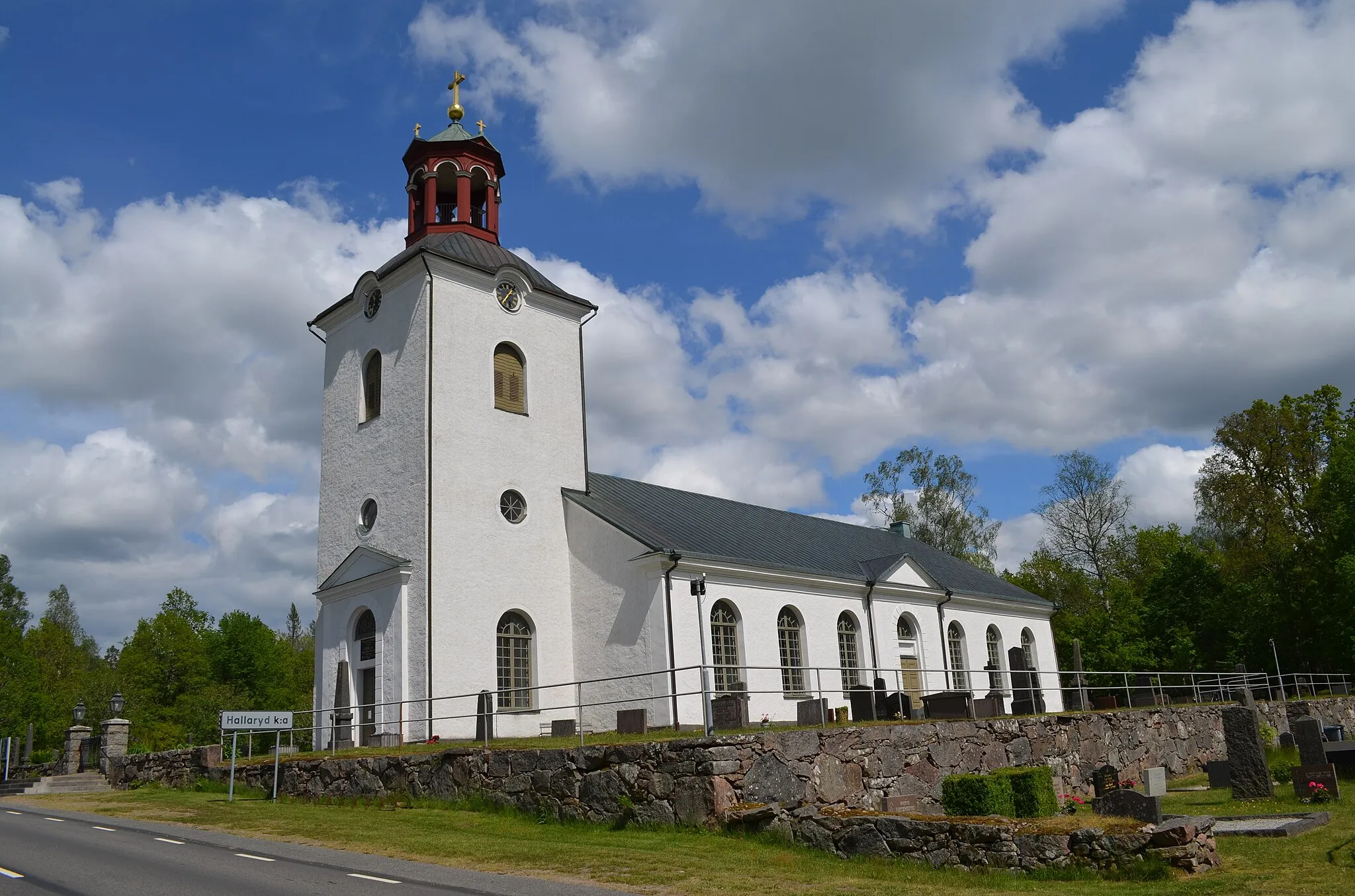 Photo showing: Hallaryd kyrka