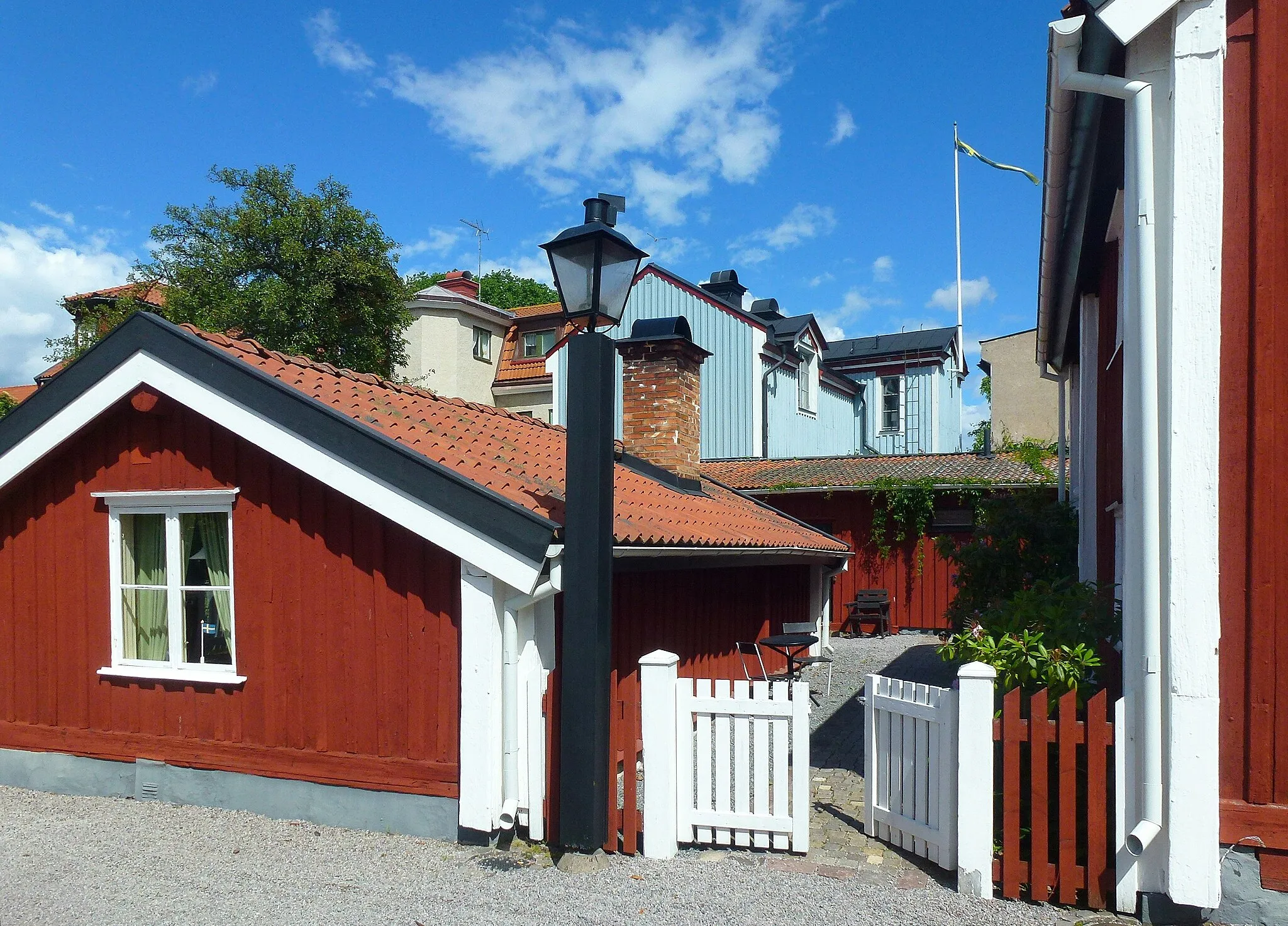 Photo showing: Båtsmansstugorna, Västervik
