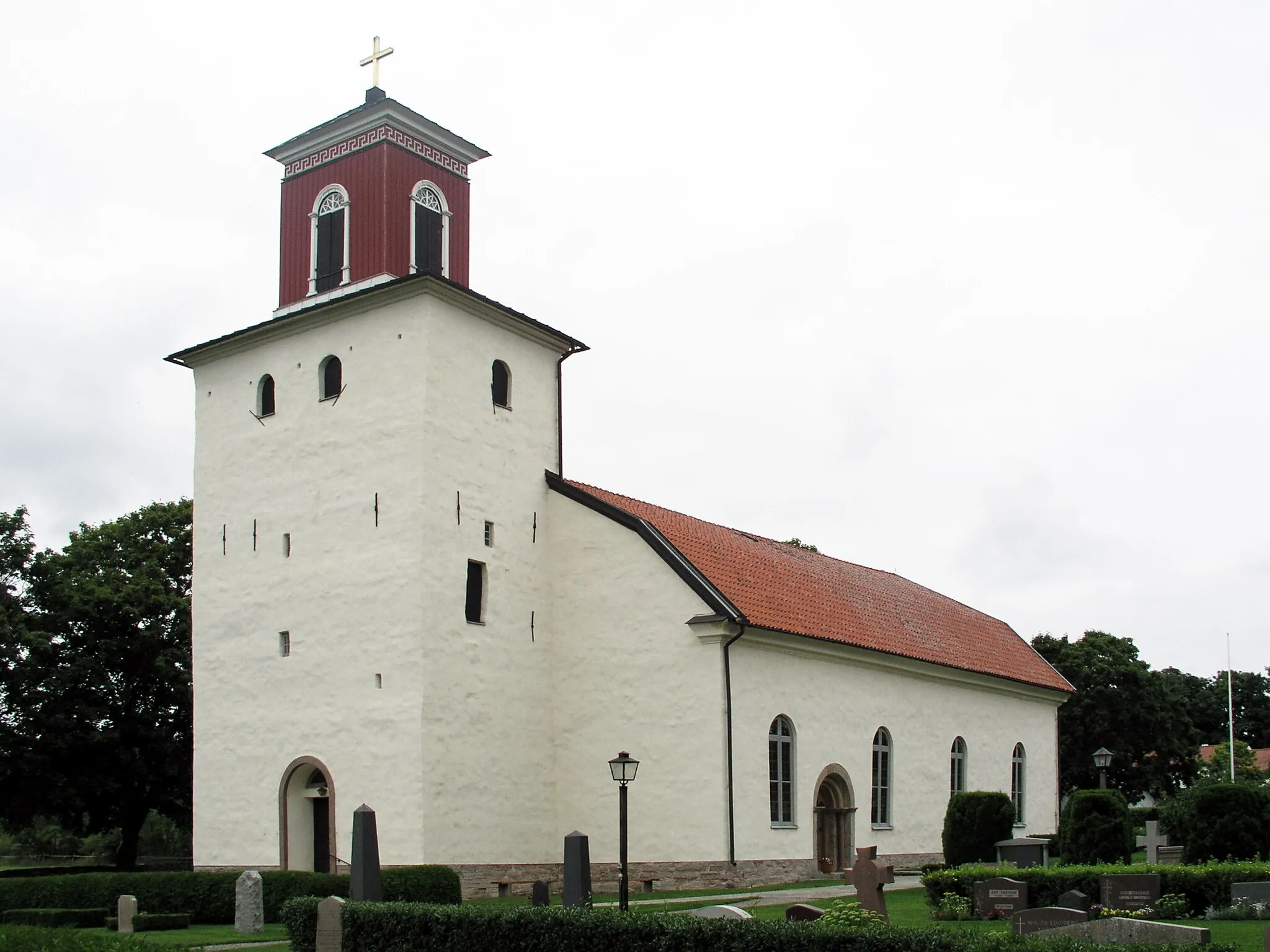 Photo showing: Glömminge kyrka / church is situated on the isle of Öland, in sv:Mörbylånga kommun.

The photo was taken by Håkan Svensson (Xauxa) the 3rd of August 2005.