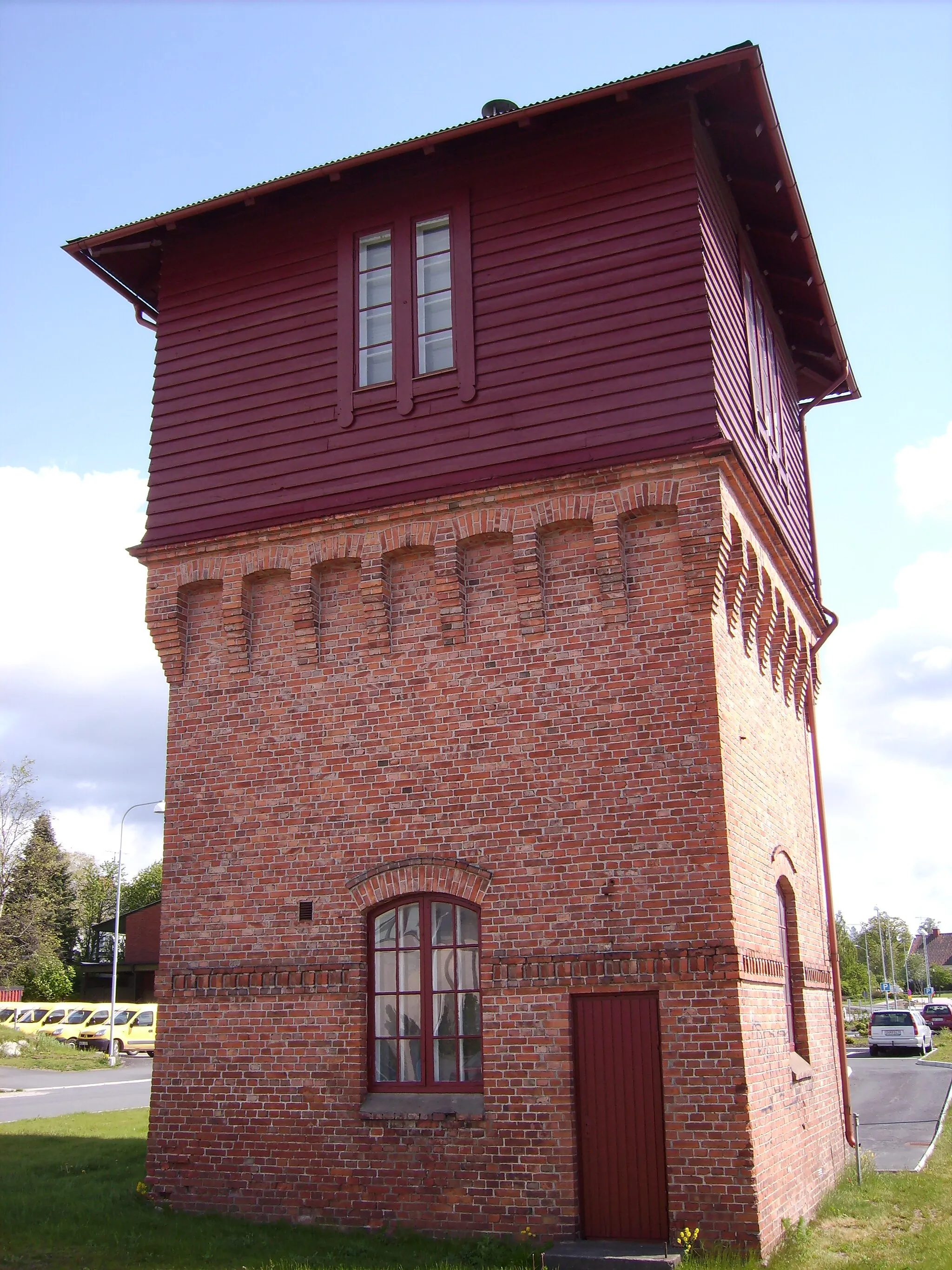 Photo showing: The railway station in the municipality Mullsjö in Sweden.