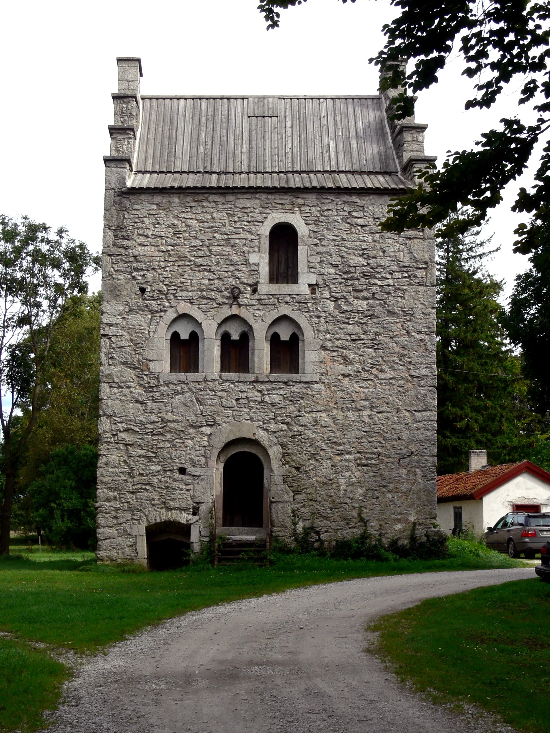Photo showing: Stora Hästnäs auf Gotland. Mittelalterliches Gutshaus ( 14.Jhdt.)