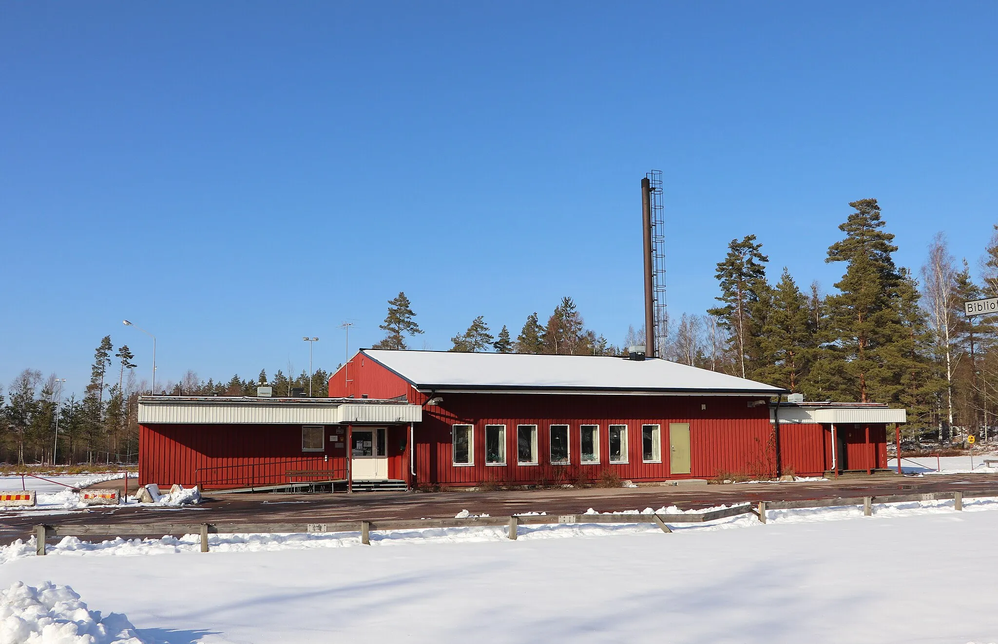 Photo showing: Biblioteket Idrottsgatan, Boda Glasbruk