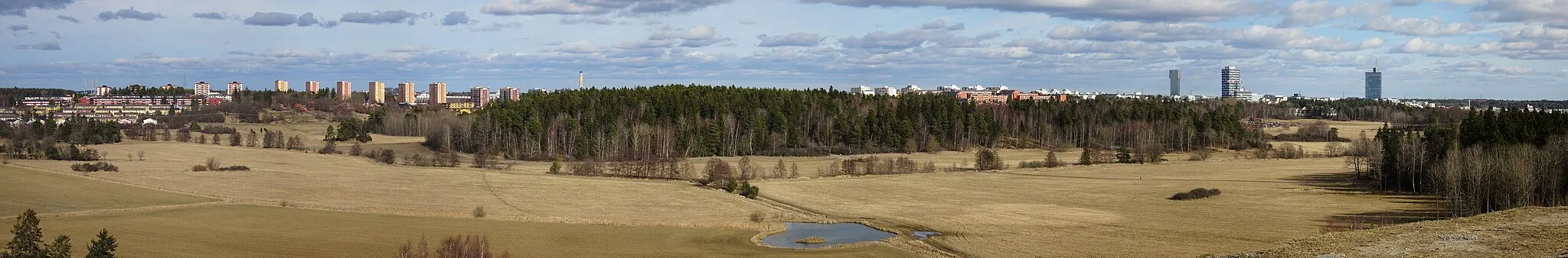 Photo showing: Granholmstoppen panorama, vy mot nordost