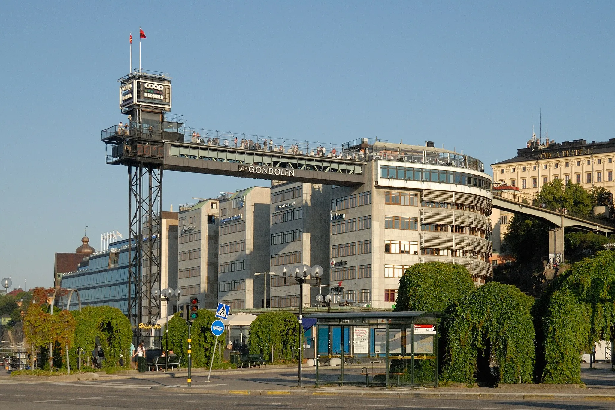 Photo showing: Katarina Elevator, Stockholm, Sweden