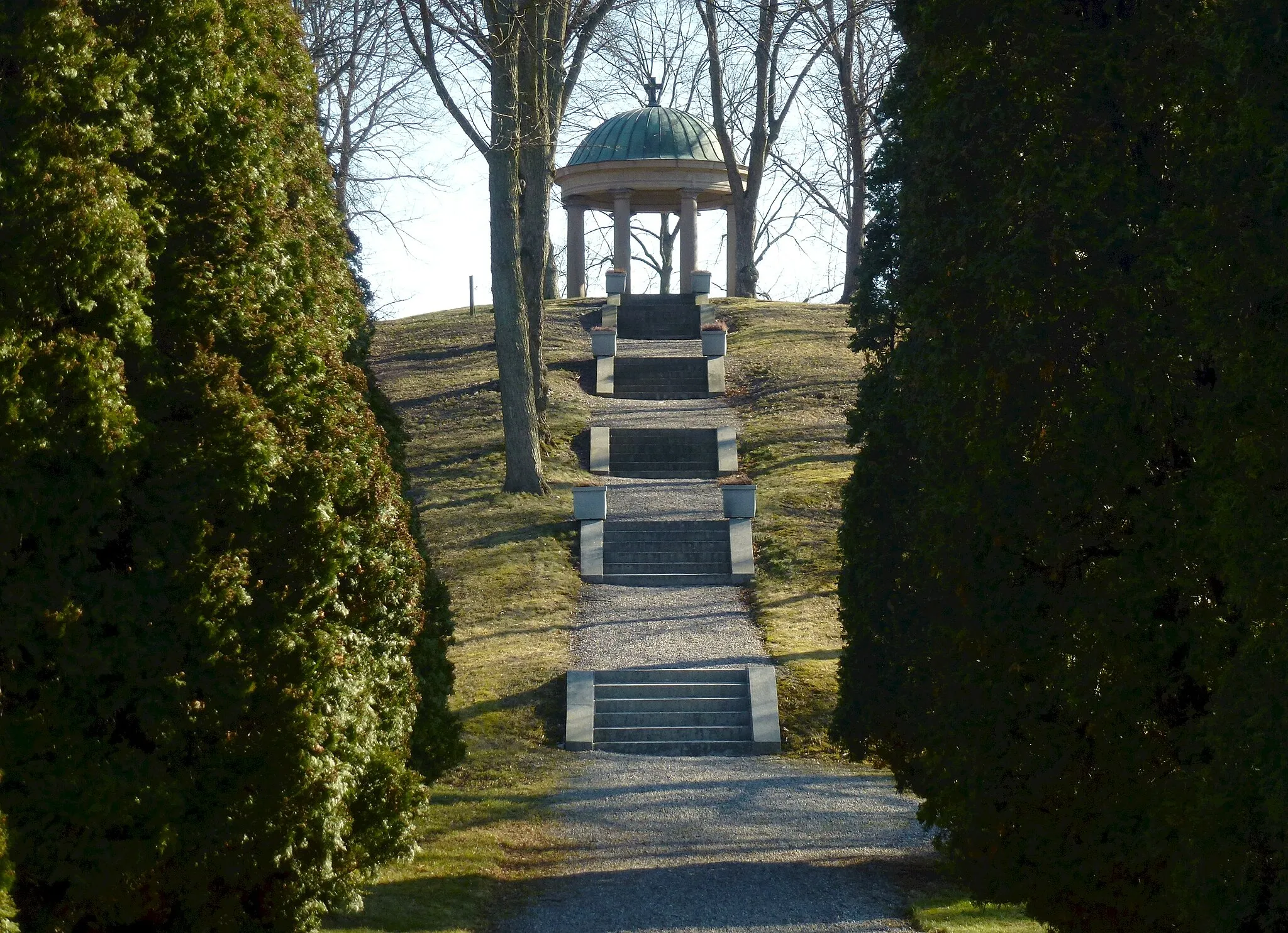 Photo showing: Wallenberg-mausoleum, templet