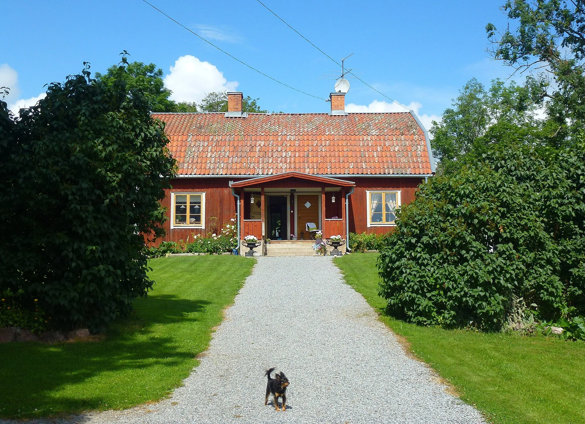 Photo showing: Bögs gård, huvudbyggnad