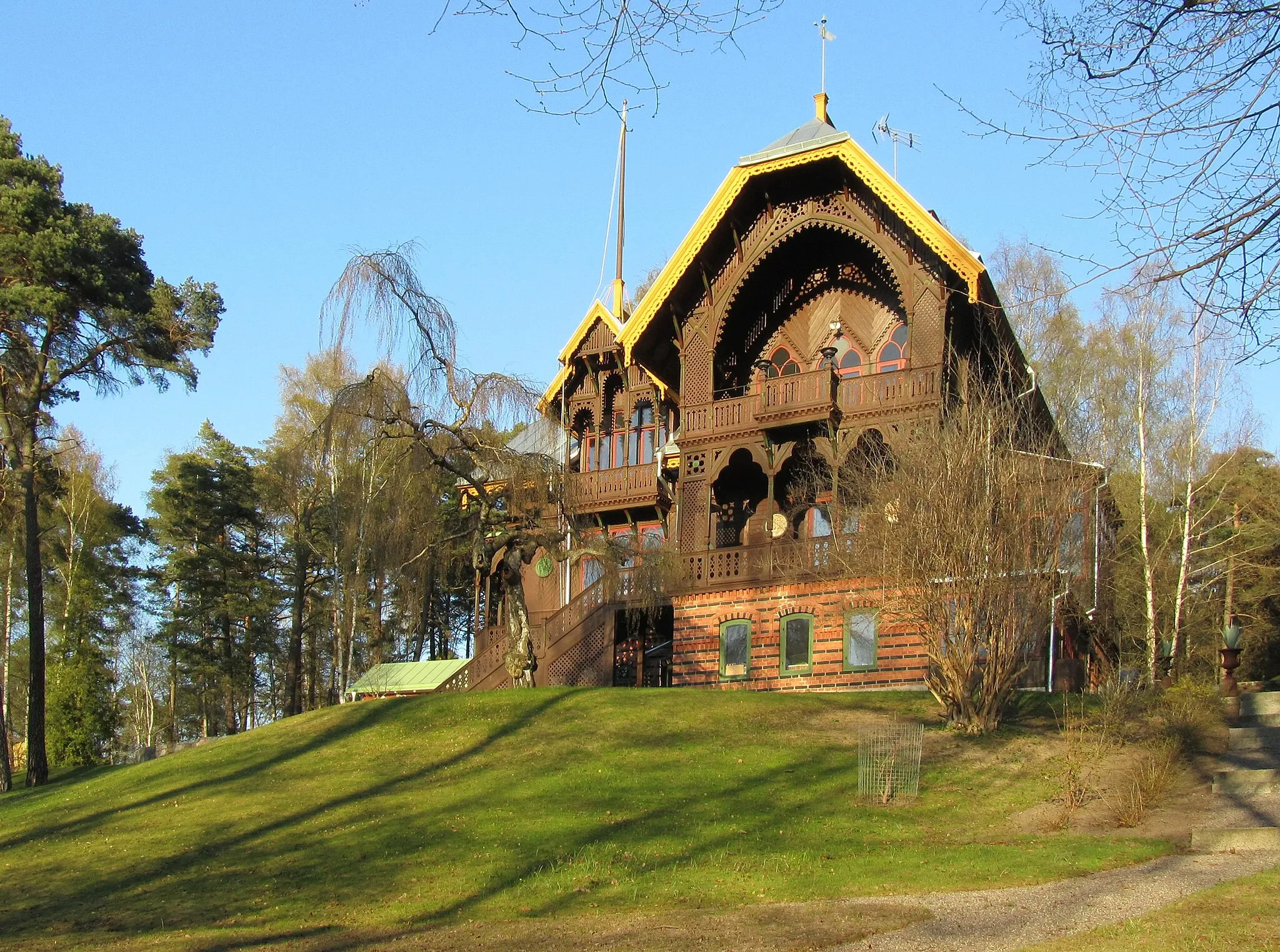 Photo showing: Villa Skogsborg, Ulriksdal, Solna.