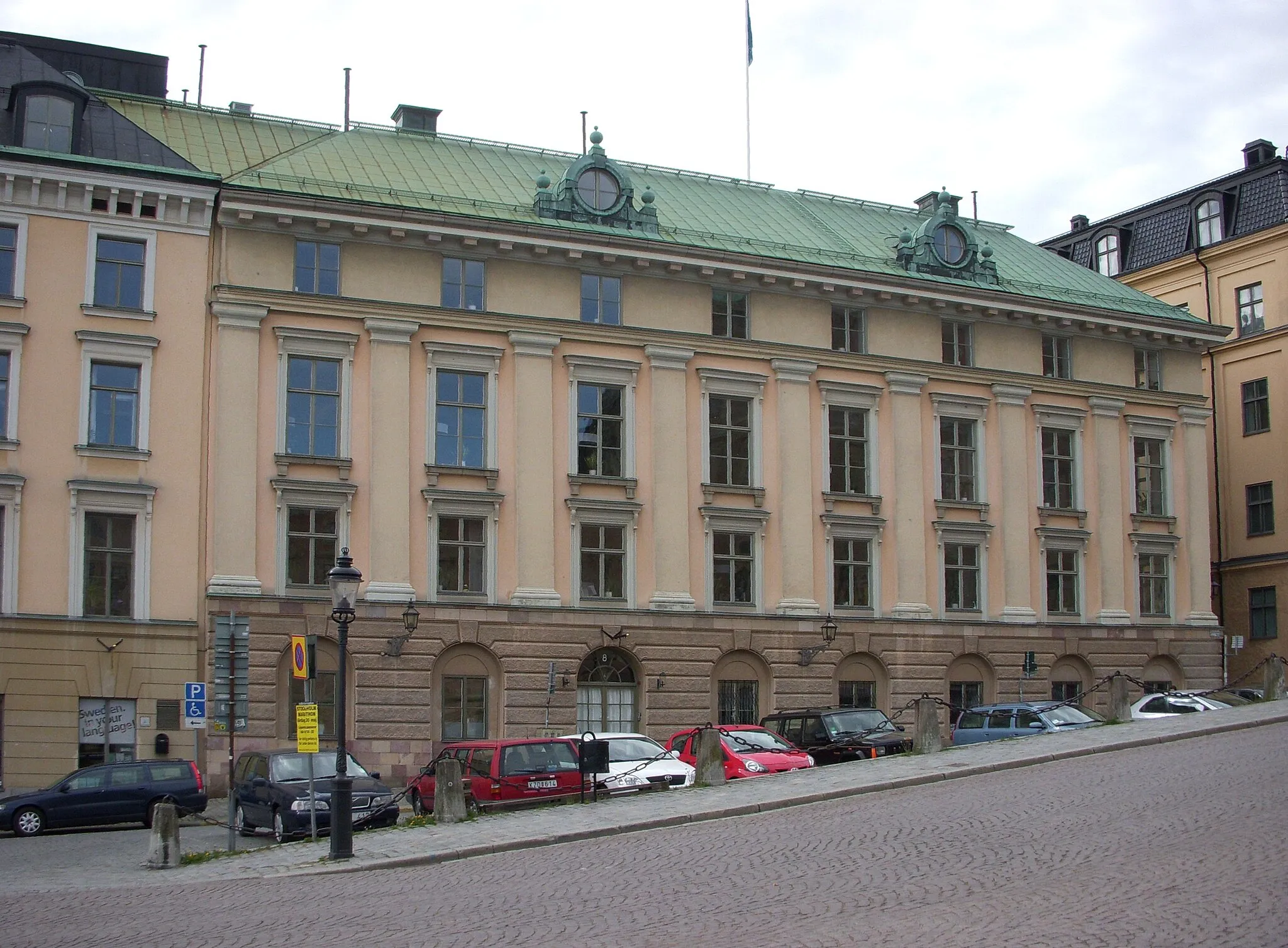 Photo showing: Flemingska palatset, Slottsbacken 8, Stockholm