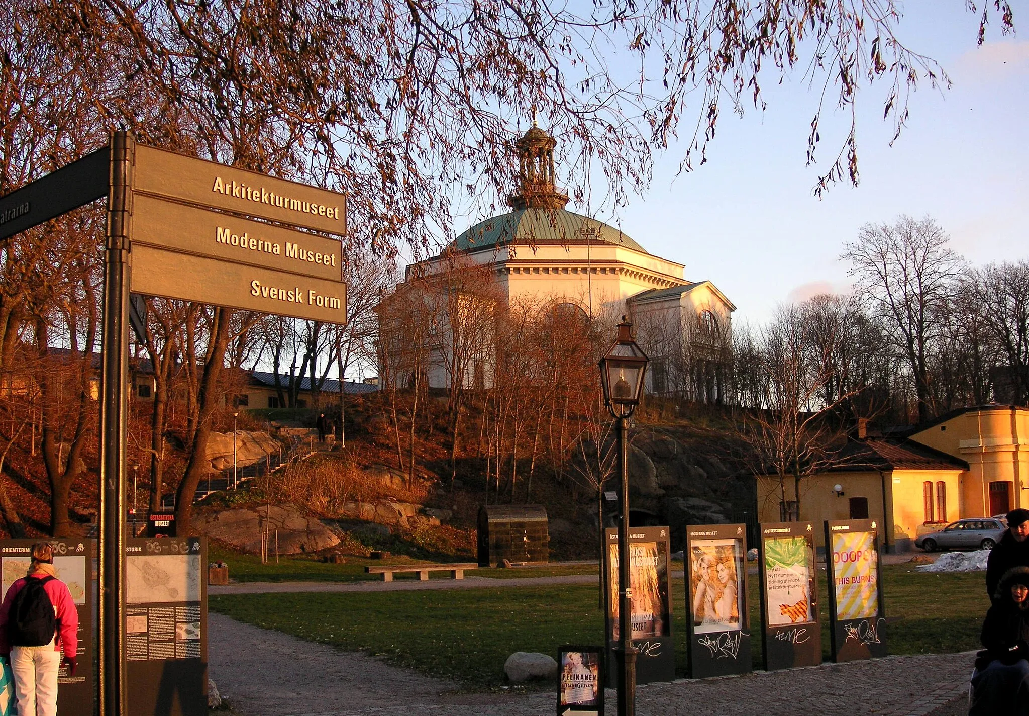 Photo showing: Skeppsholmen i Stockholm, Skeppsholmskyrkan i bakgrunden