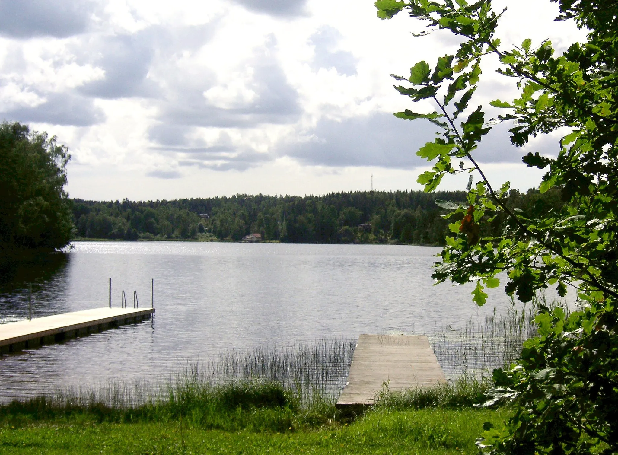 Photo showing: Sjön Ådran i Huddinge kommun