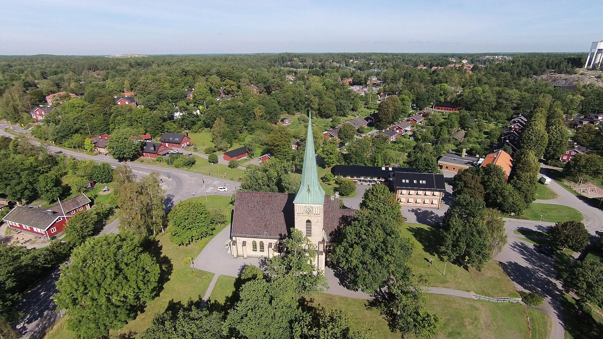 Photo showing: in the RAÄ buildings database.